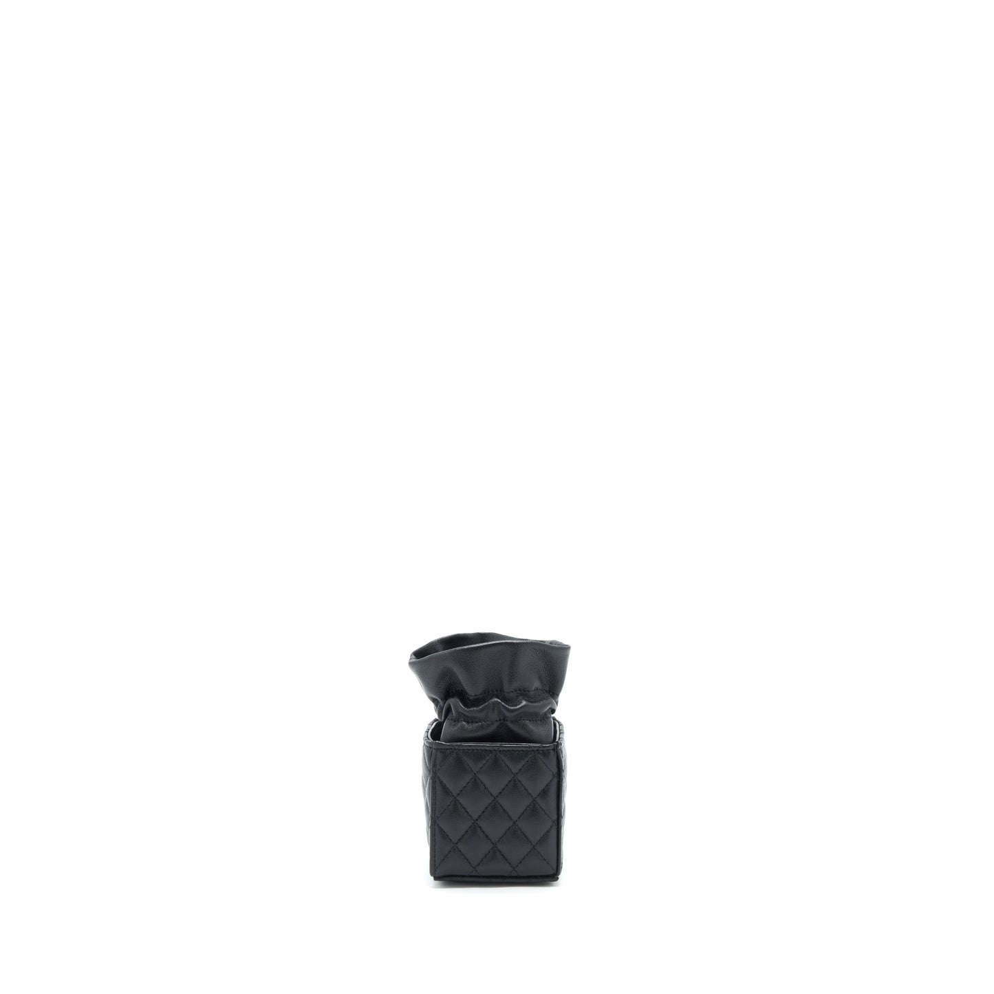 Chanel Vanity Lambskin GHW Black Mini Bag