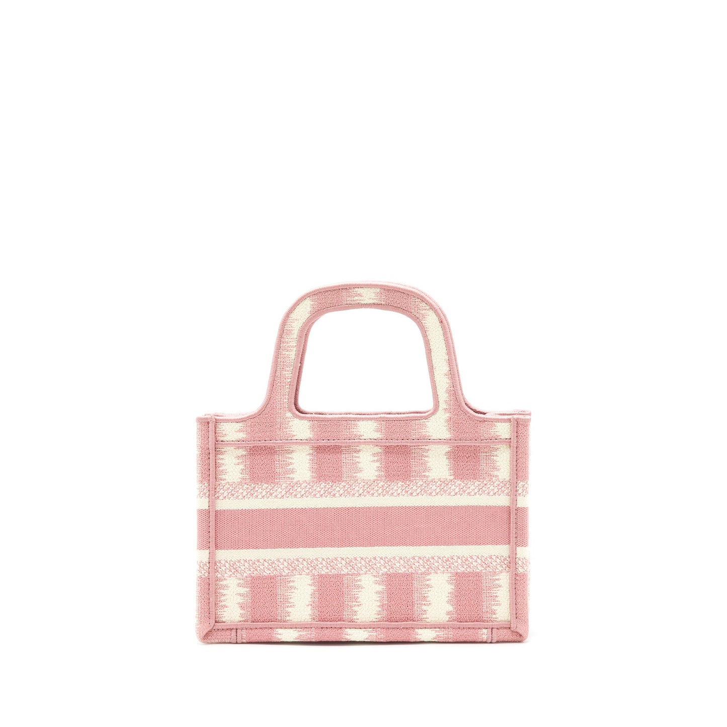Dior Book Tote Purse Handbag White Pink Tote Bag
