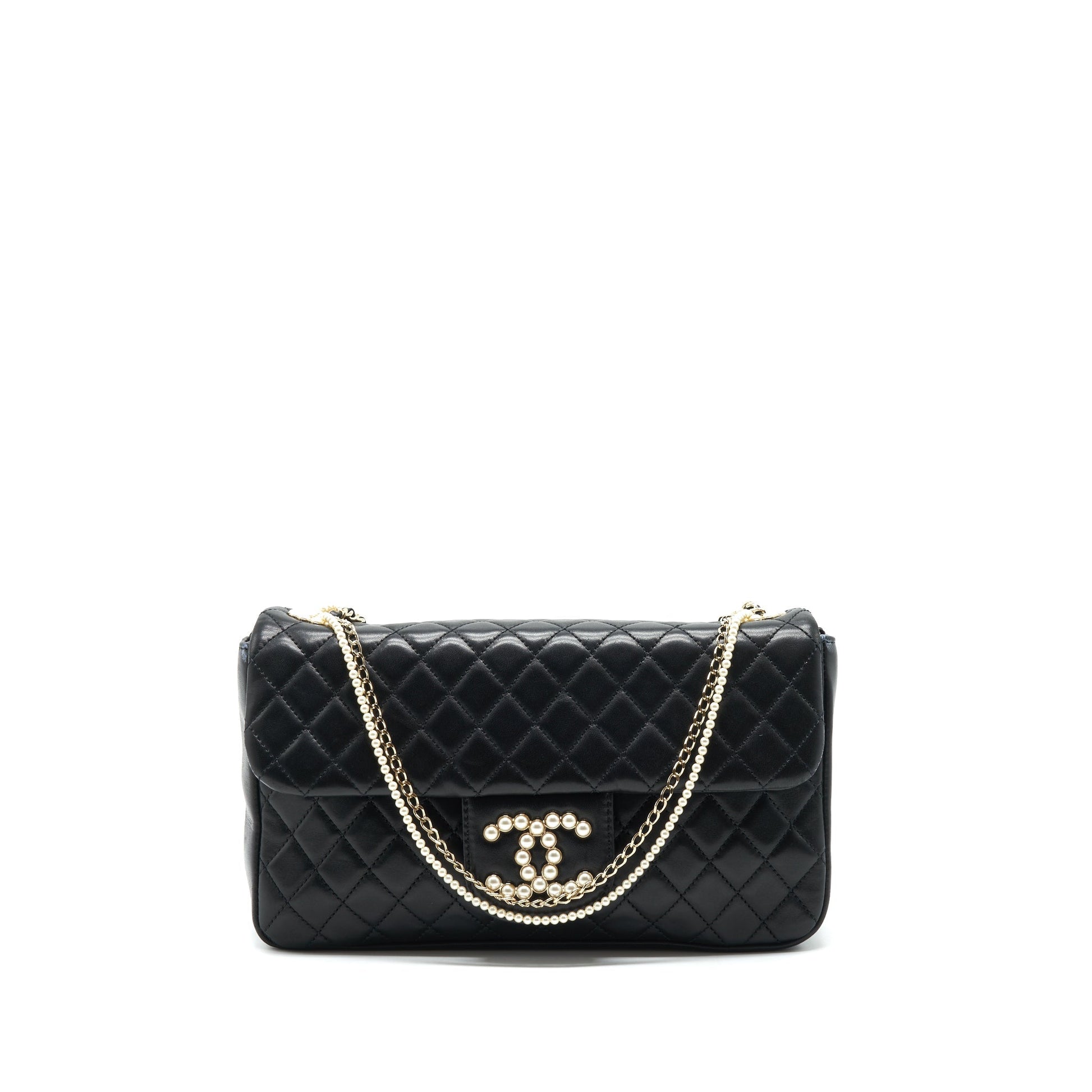 Chanel Westminster Lambskin LGHW Black Shoulder Bag