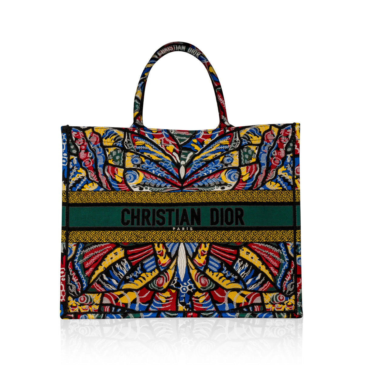 Dior Christian Oblique Book Tote Canvas Tote Bag Book Tote 1