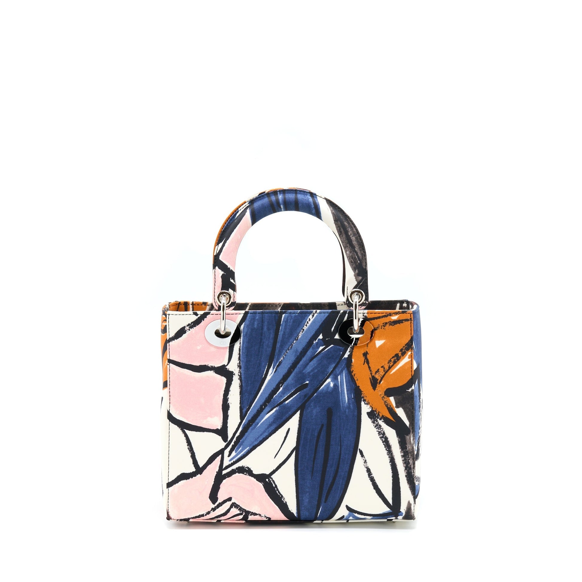 Dior Lady Graphic Multicolour Handbag Medium Travel Bag