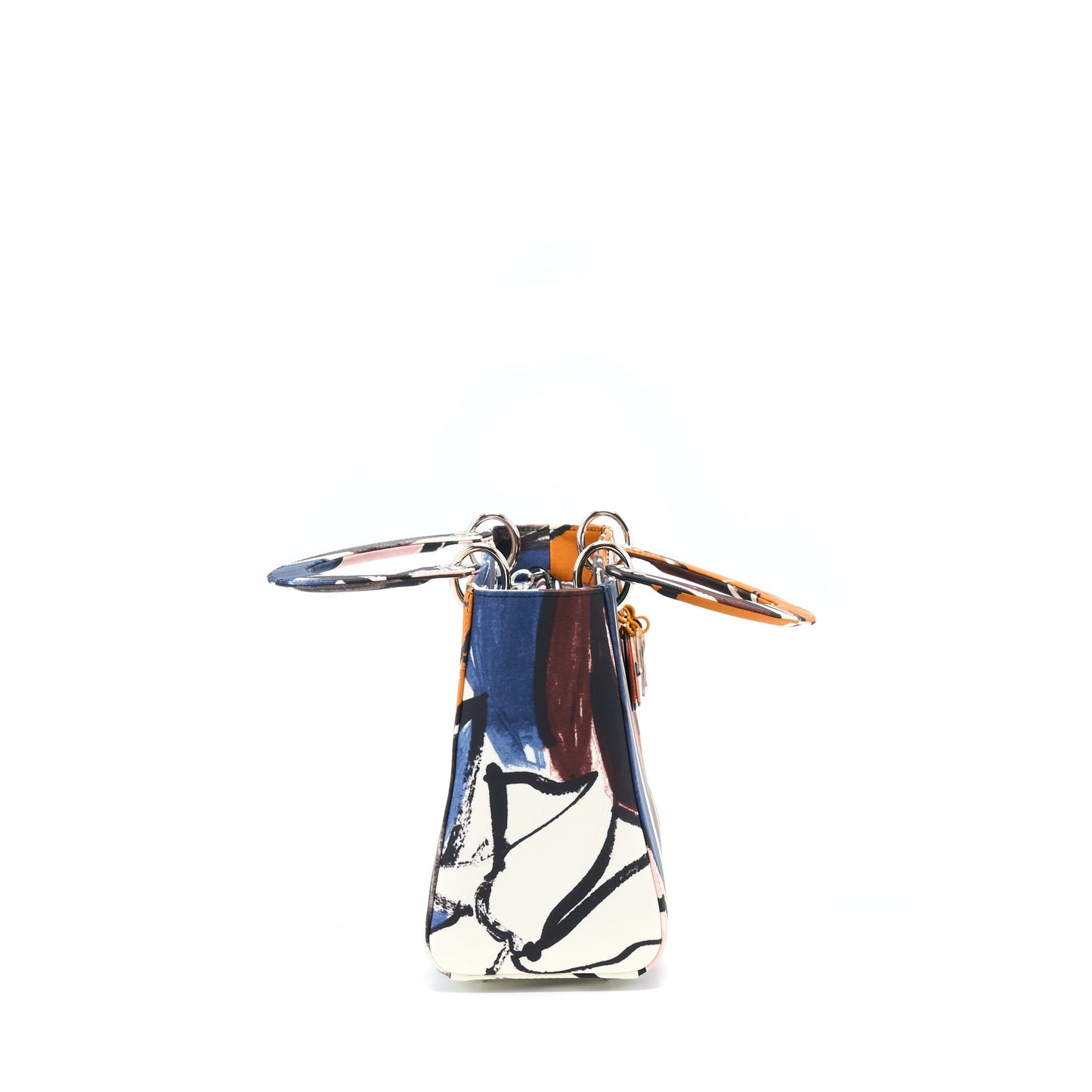 Dior Lady Graphic Multicolour Handbag Medium Travel Bag