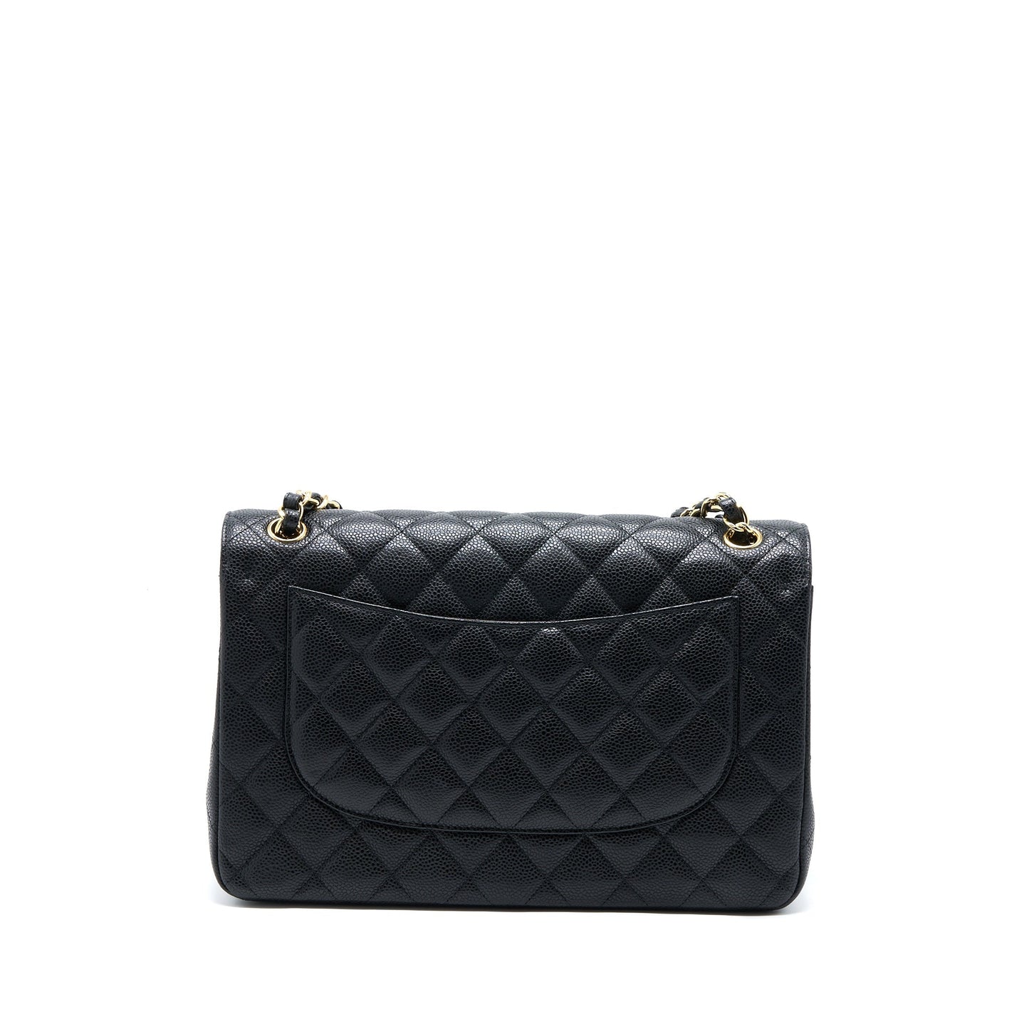 Chanel Jumbo Classic Double Flap Caviar GHW Black Shoulder Bag Ghw 3