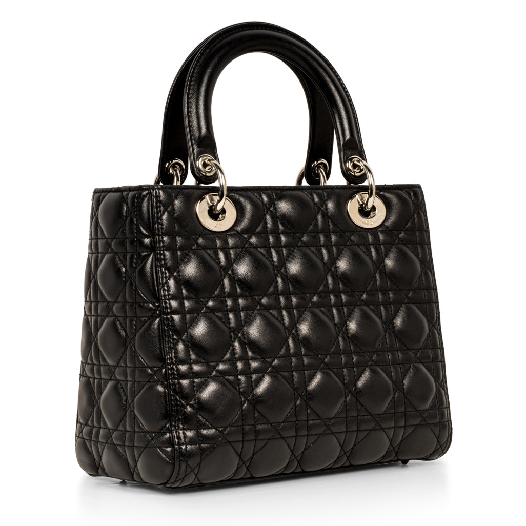 Dior Christian Lady Tote Bag Medium Dior Medium 2