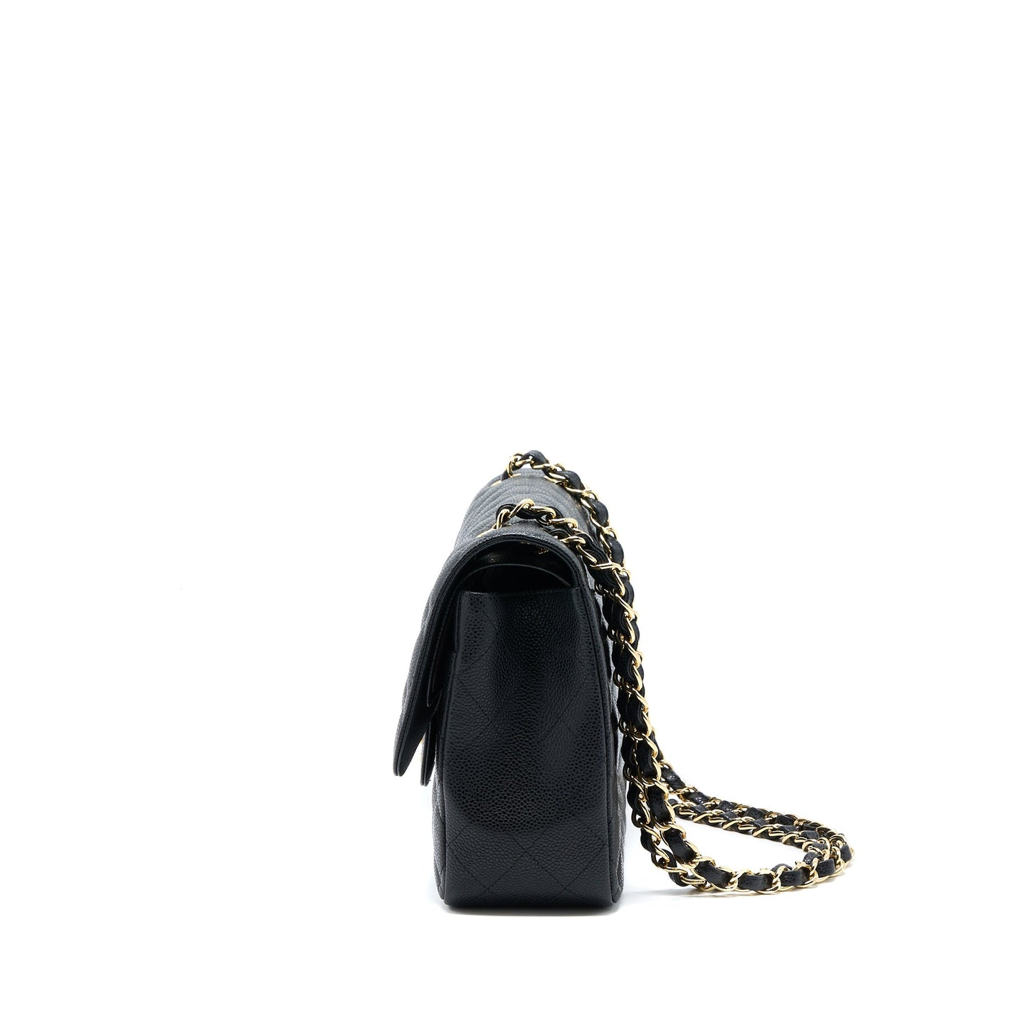 Chanel Jumbo Classic Double Flap Caviar GHW Black Shoulder Bag Ghw 3