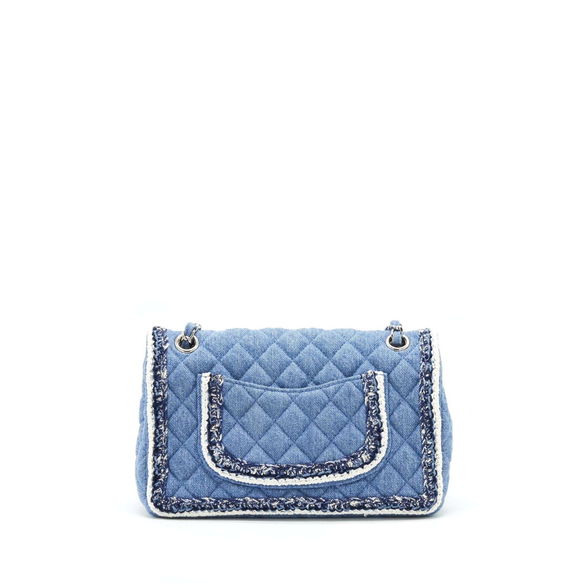 Chanel Classic Flap Denim SHW Handbag
