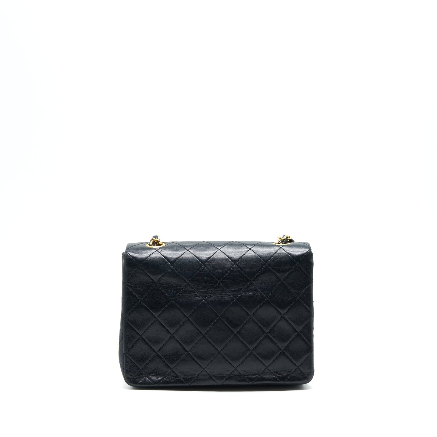 Chanel Flap Lambskin GHW Black Small Shoulder Bag