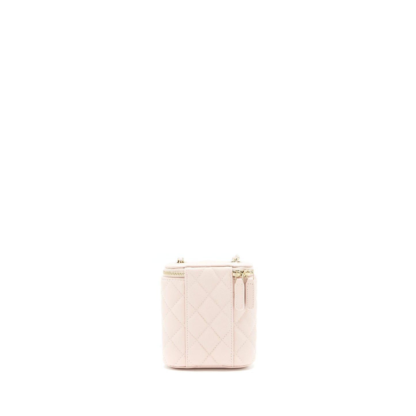 Chanel 21C Vertical Vanity On Caviar Light Pink Handbag