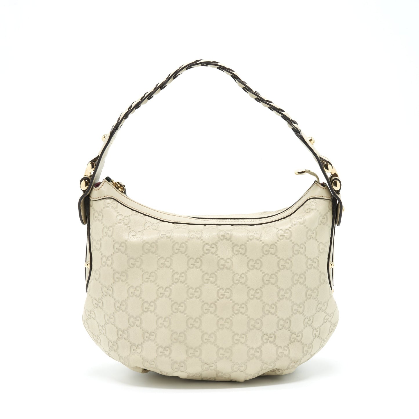 Gucci Supreme Print Bag Light Grey Travel Bag