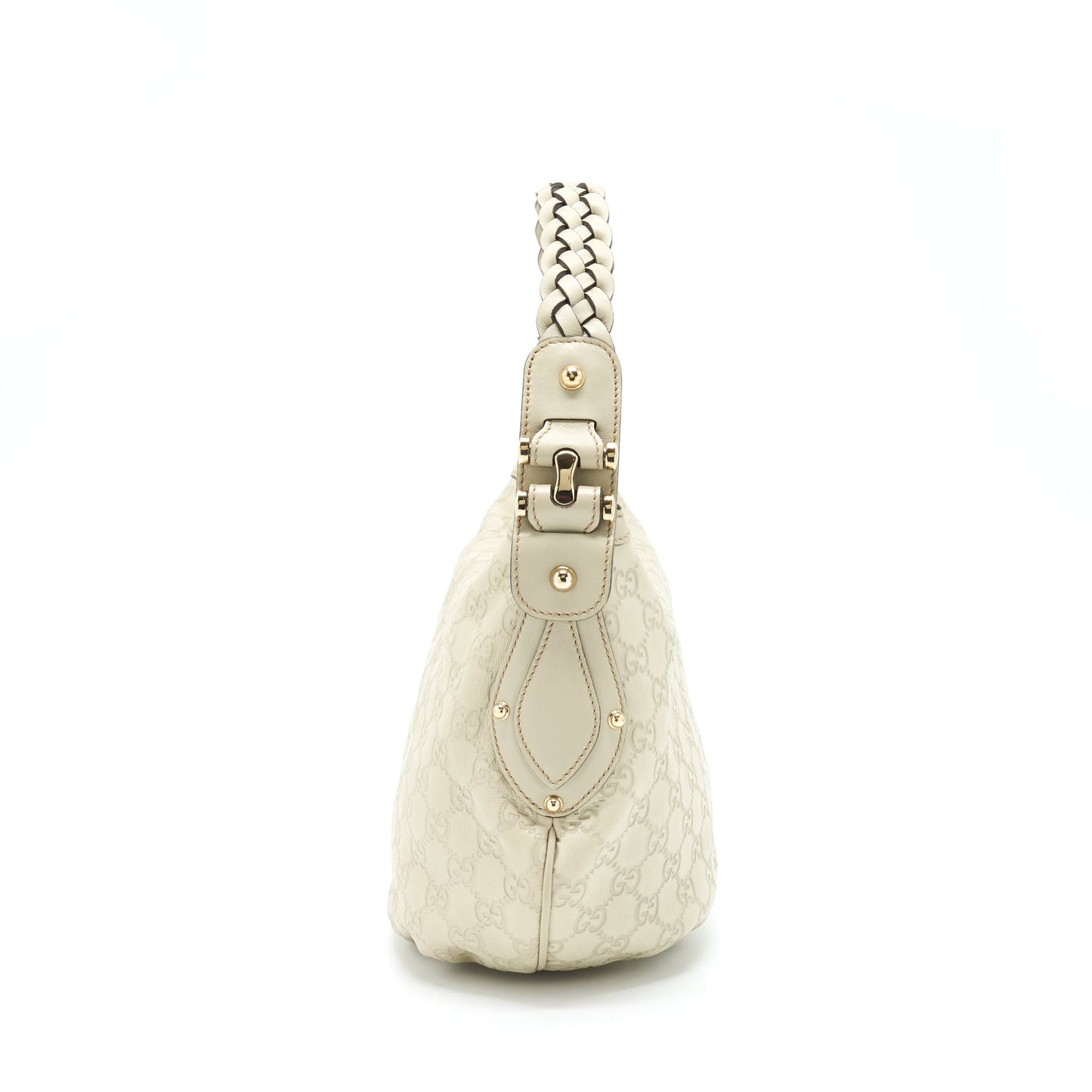 Gucci Supreme Print Bag Light Grey Travel Bag