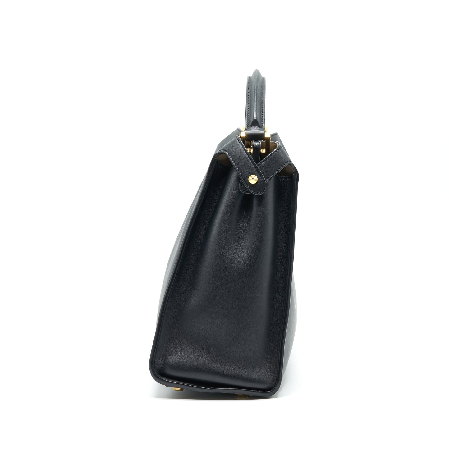 Fendi Peekaboo Purse Black Travel Bag Bag Black Ghw