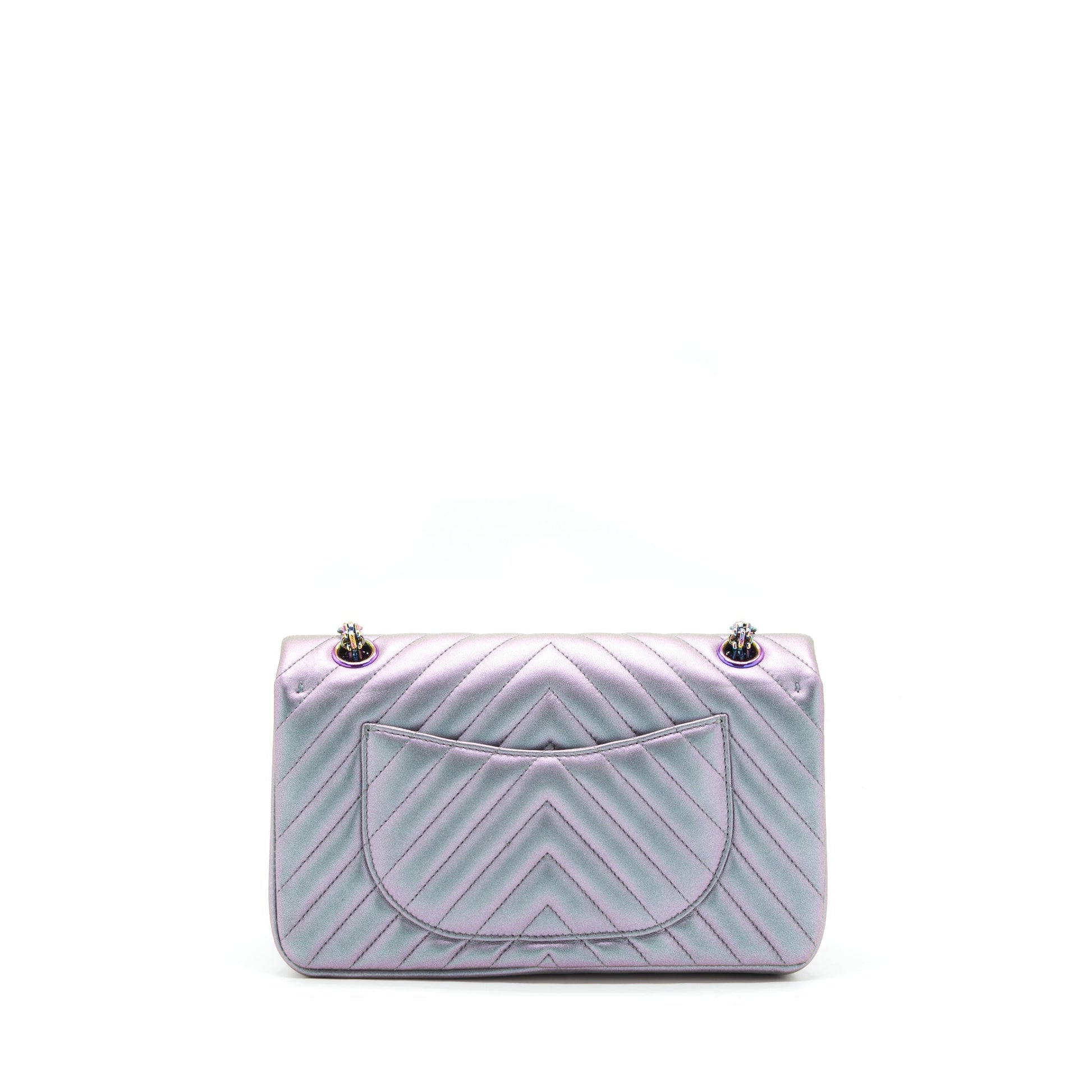 Chanel 2.55 225 Reissue Flap Lambskin Iridescent Shoulder Bag