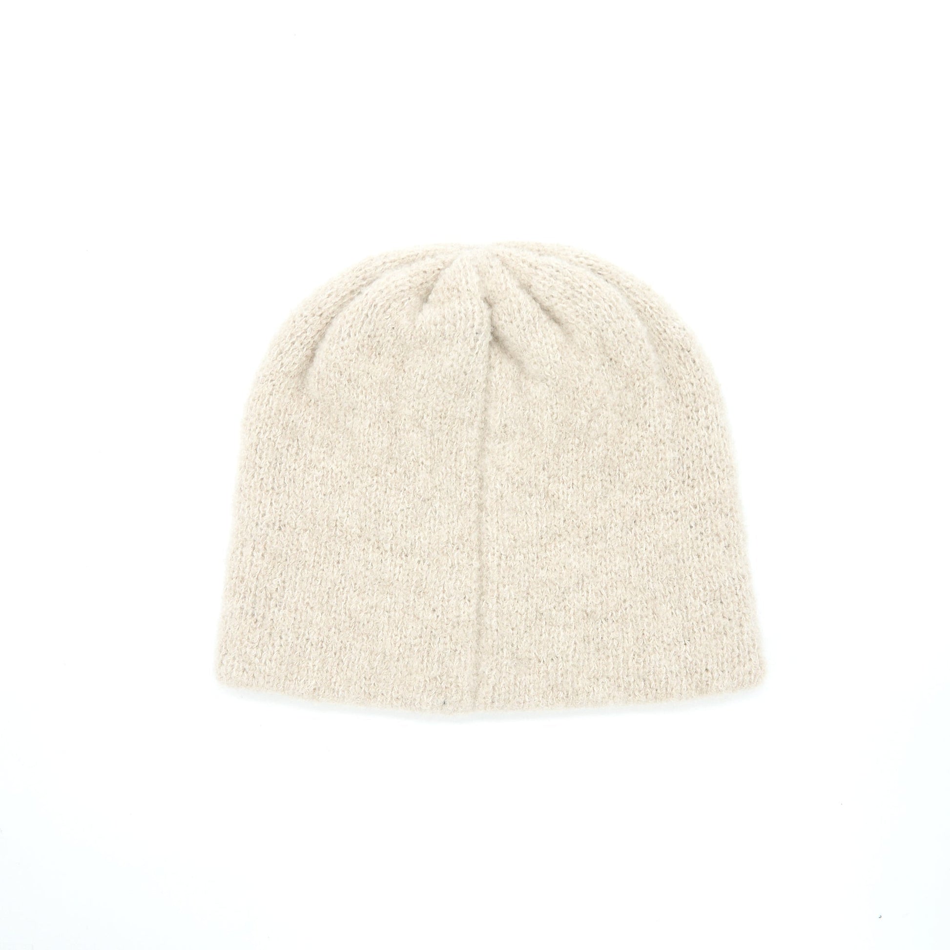 Chanel 22B Cashmere Hat Black White Beige