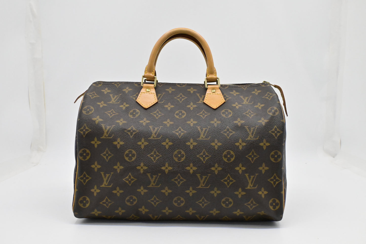 Louis Vuitton Speedy 35 Monogram Canvas Handbag Canvas 2