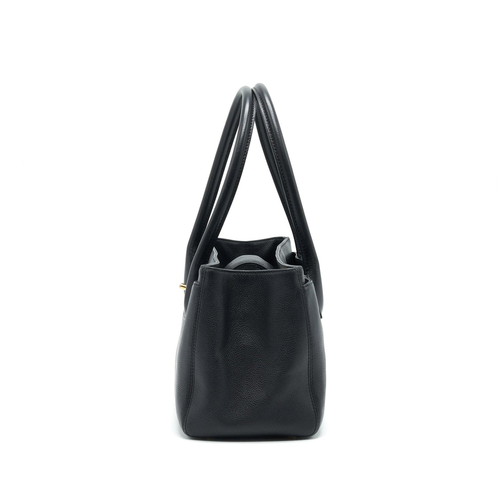 Chanel Executive Cerf Small Tote Bag Caviar black with GHW
