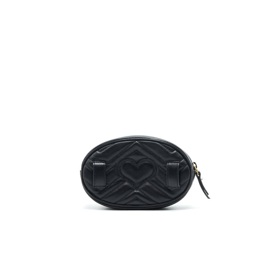 Gucci Marmont Belt Bag In Leather Matelasse Accessory