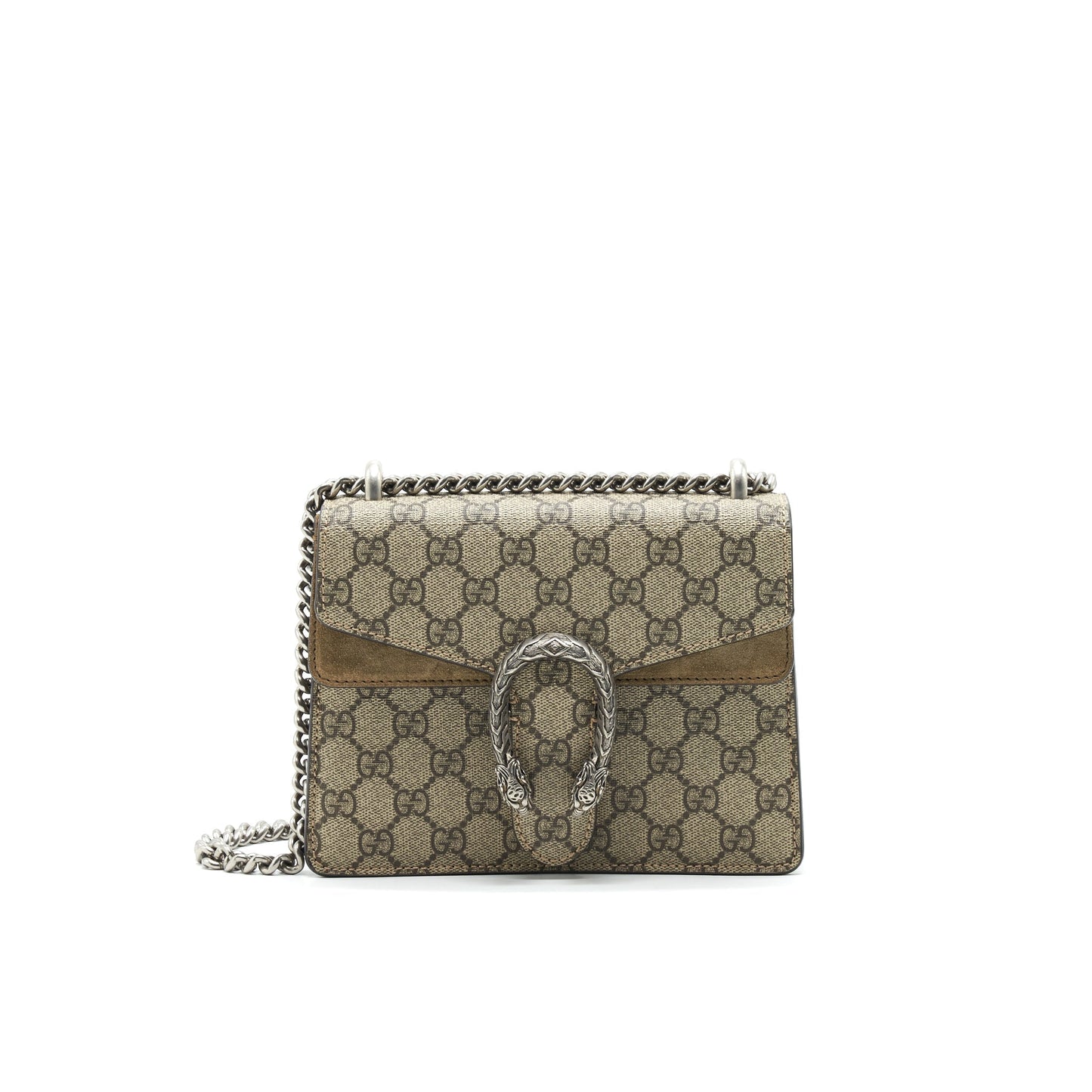 Gucci Dionysus Supreme Bag In Beige Mini Travel Bag