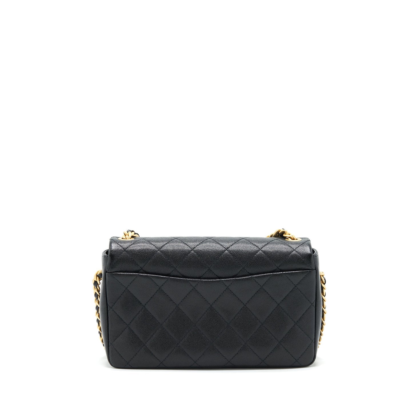 Chanel Seasonal Flap Caviar GHW Black Shoulder Bag