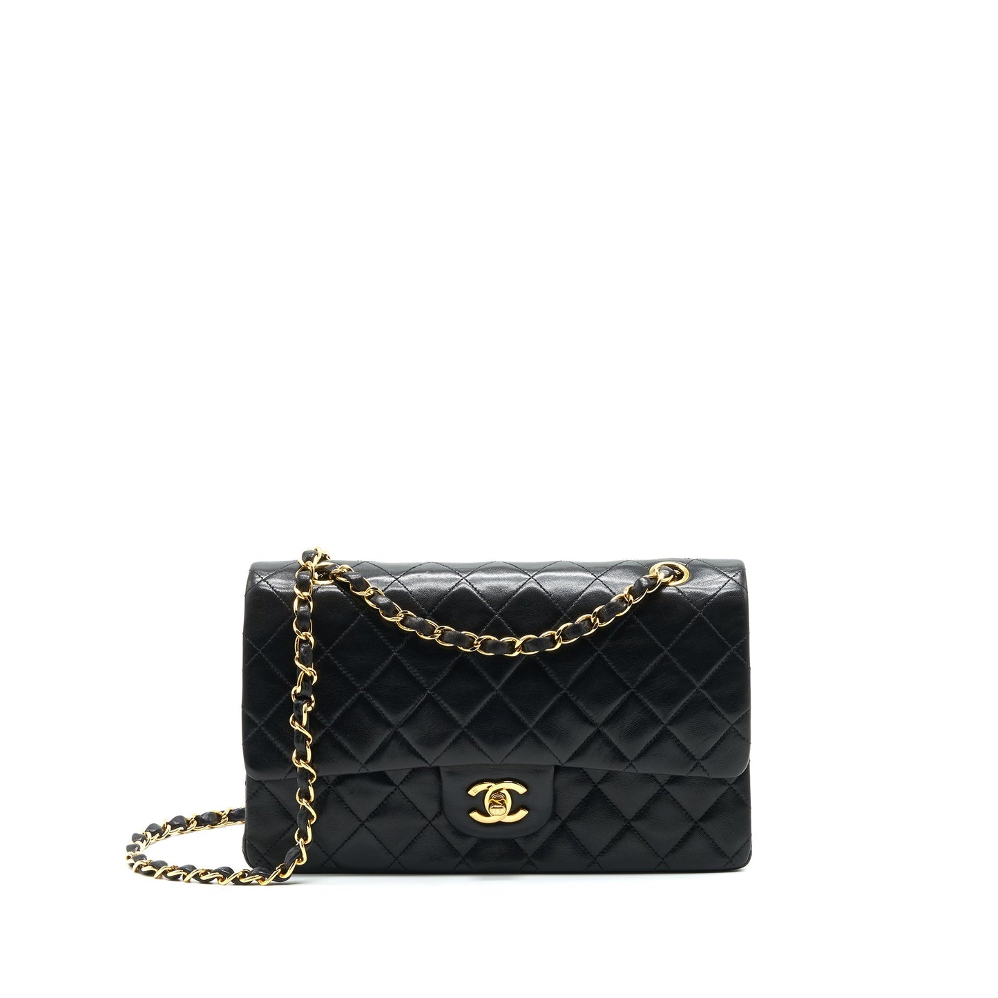 Chanel Classic Flap GHW Black Handbag