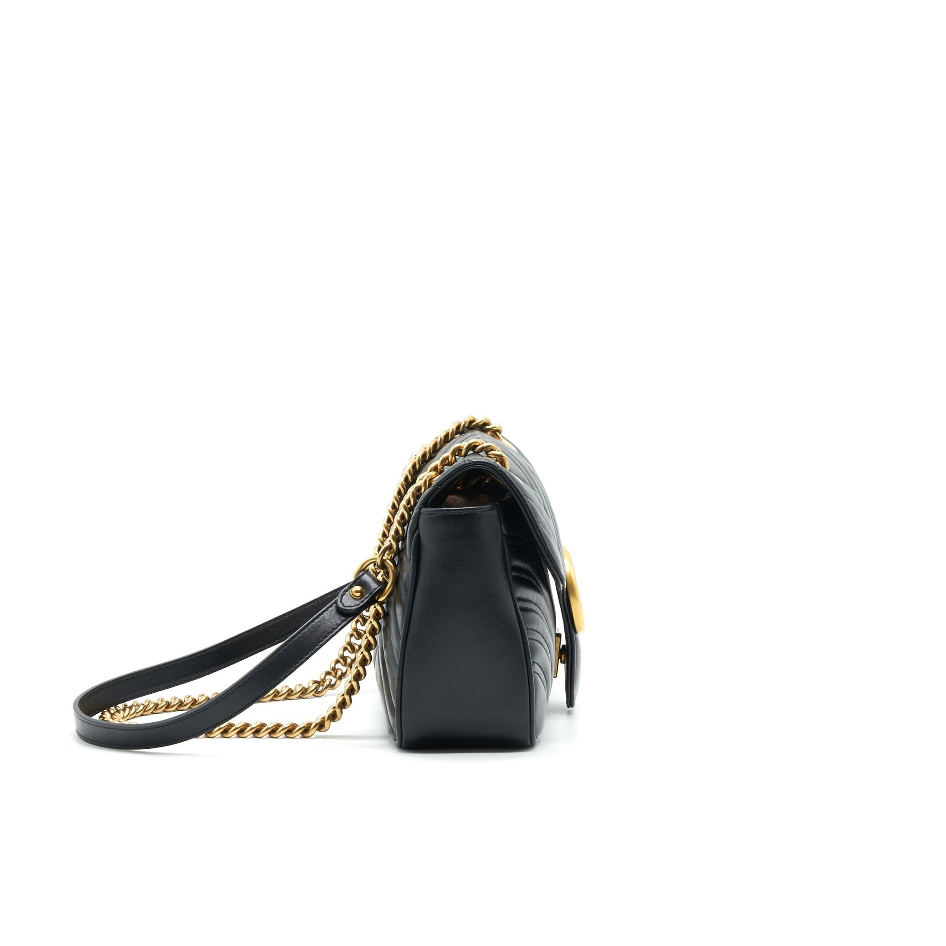 Gucci Marmont Bag Black Small Shoulder Bag Bag Black