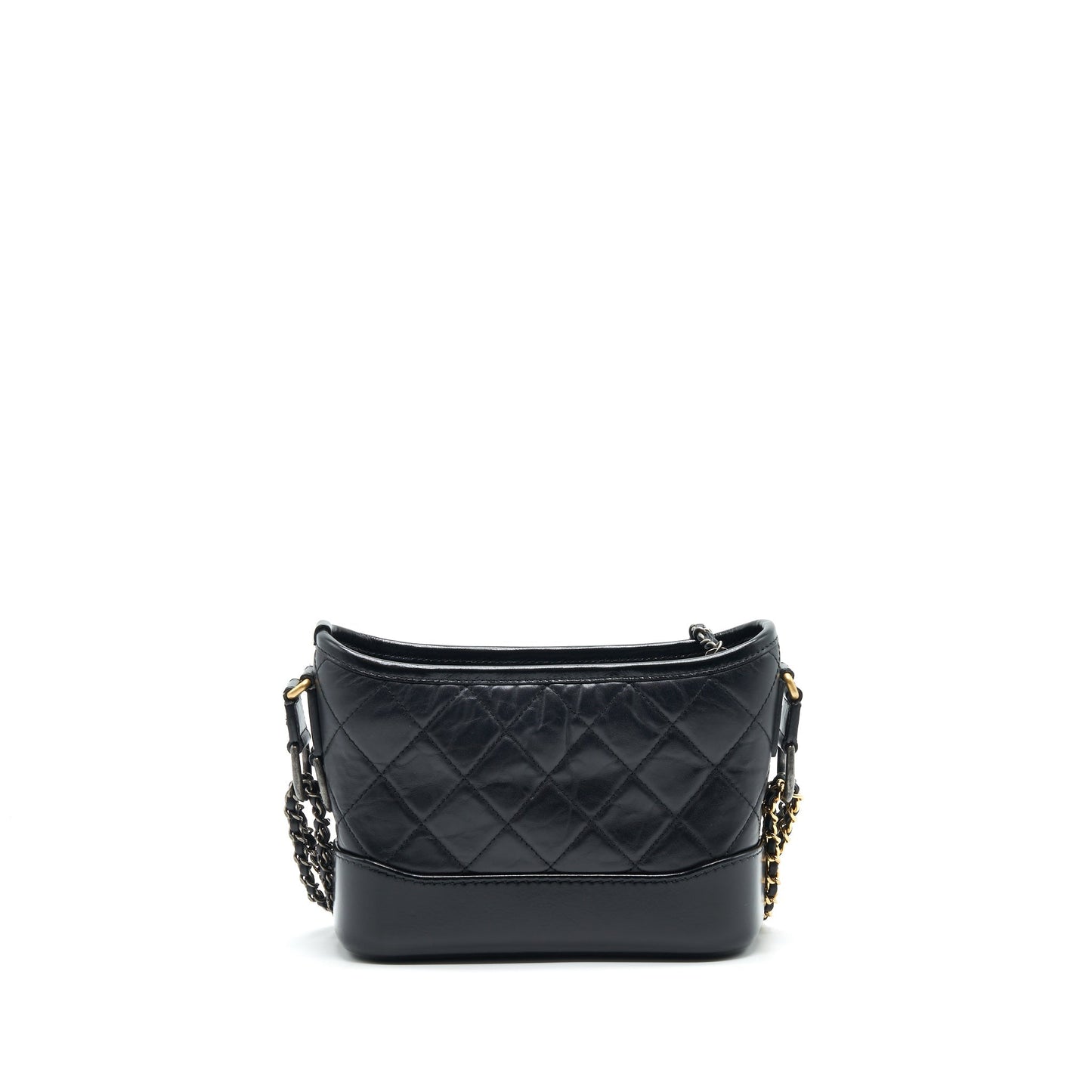 Chanel Gabrielle Hobo Black Small Shoulder Bag Bag Black