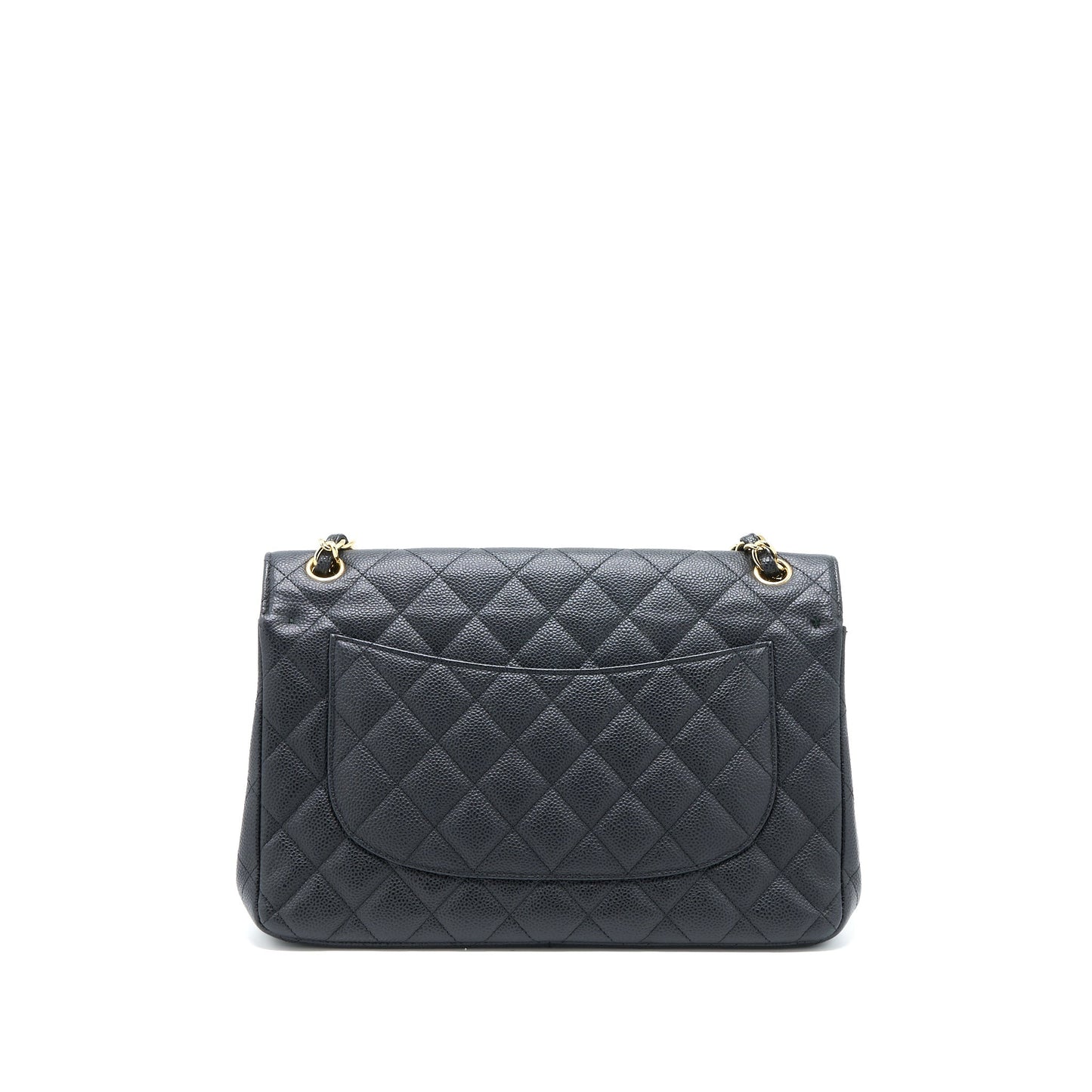Chanel Classic Jumbo Double Flap Caviar GHW Black Shoulder Bag Ghw 1