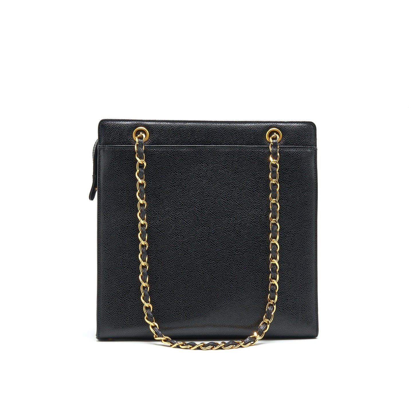 Chanel   24k Gold Caviar shopping Bag with Chain