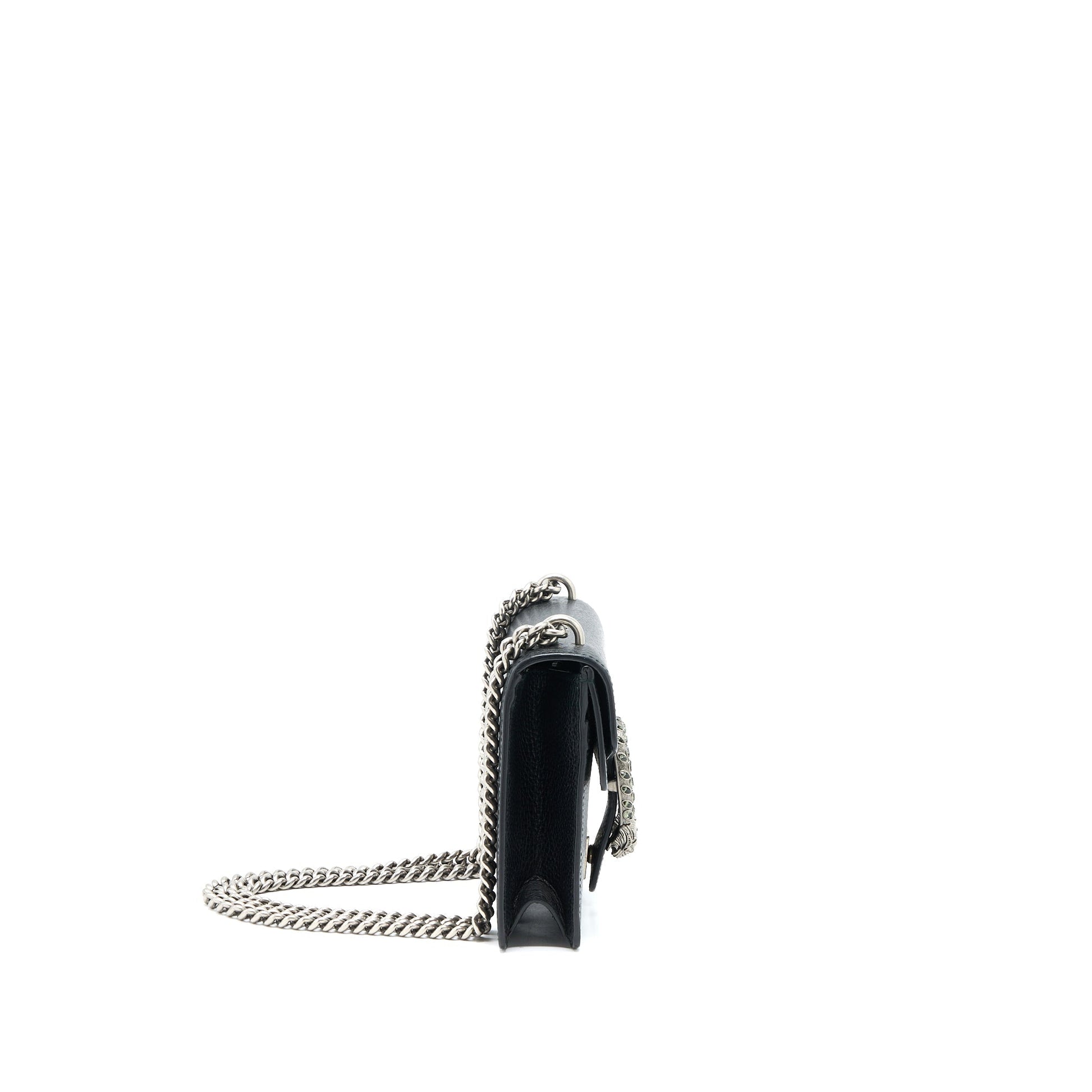 Gucci Dionysus Bag Calfskin Shw Black Mini Travel Bag