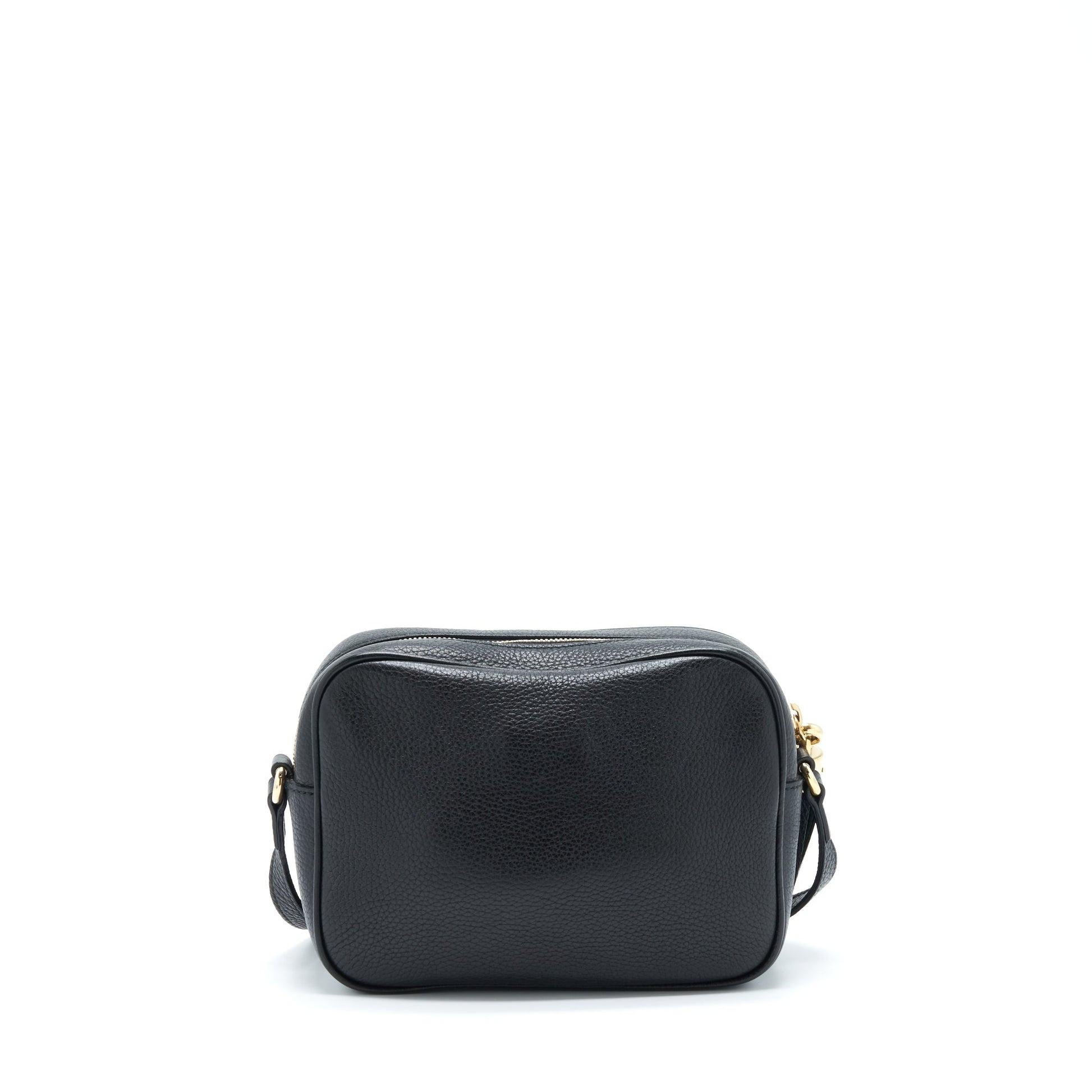 Gucci Disco Camera Bag Calfskin Black Travel Bag