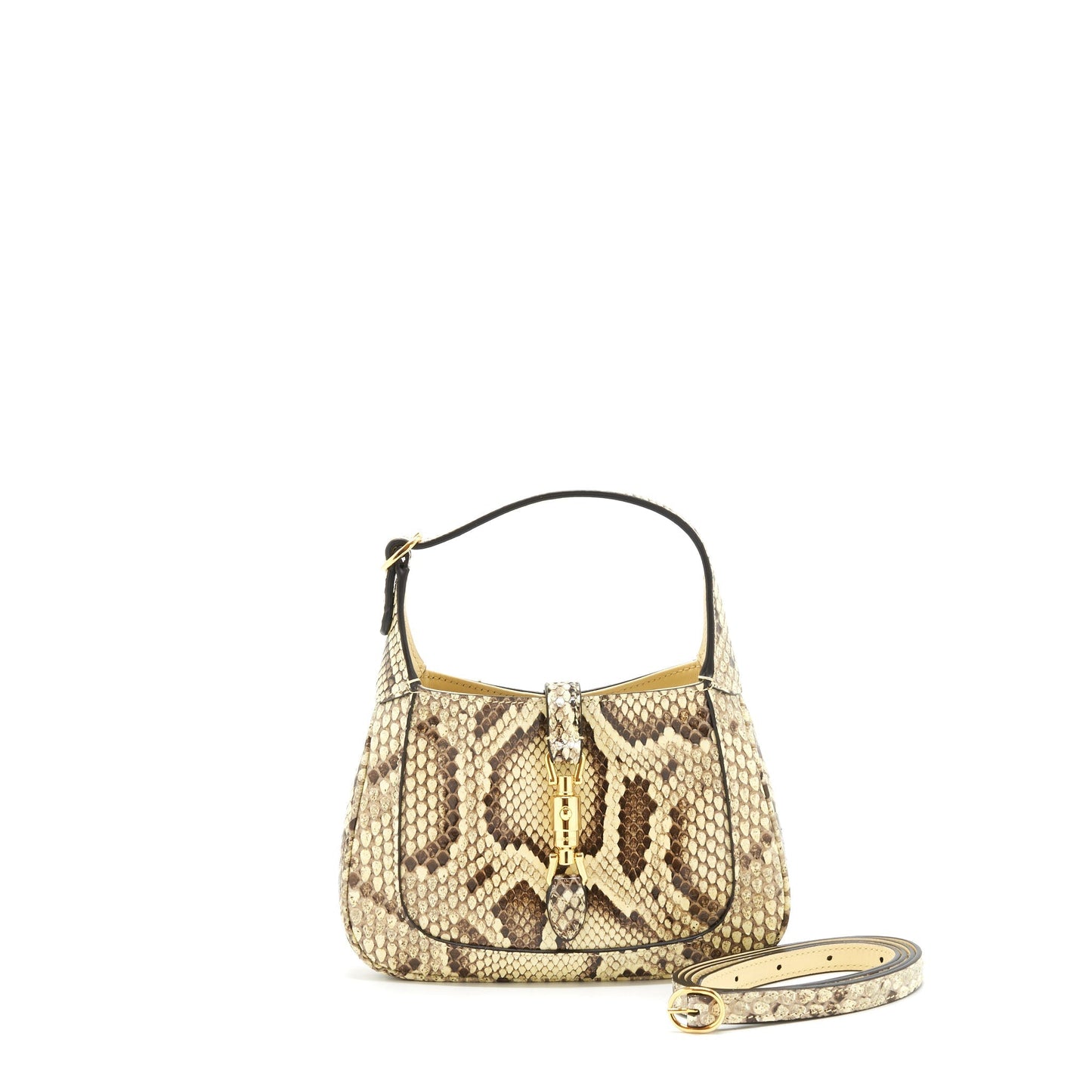 Gucci Python Jackie Bag Mini Travel Bag