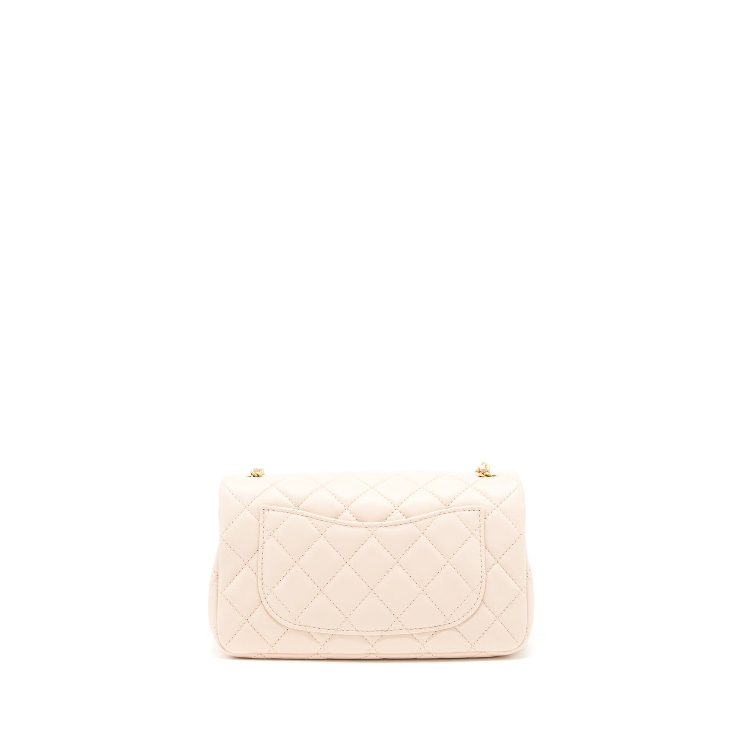 Chanel 22C Pearl Crush Rectangular Flap Lambskin Shoulder Bag