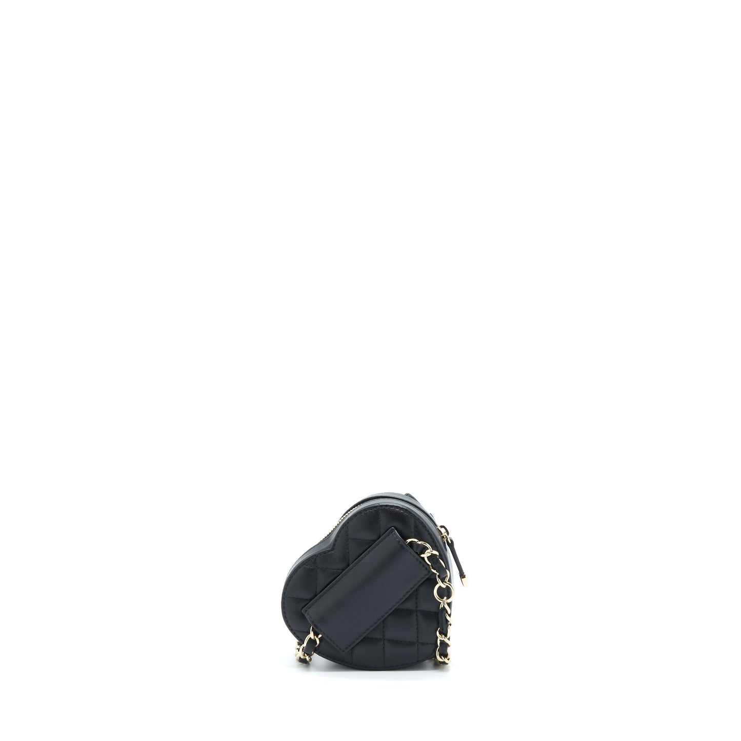 Chanel 22S Heart Belt Lambskin LGHW Black