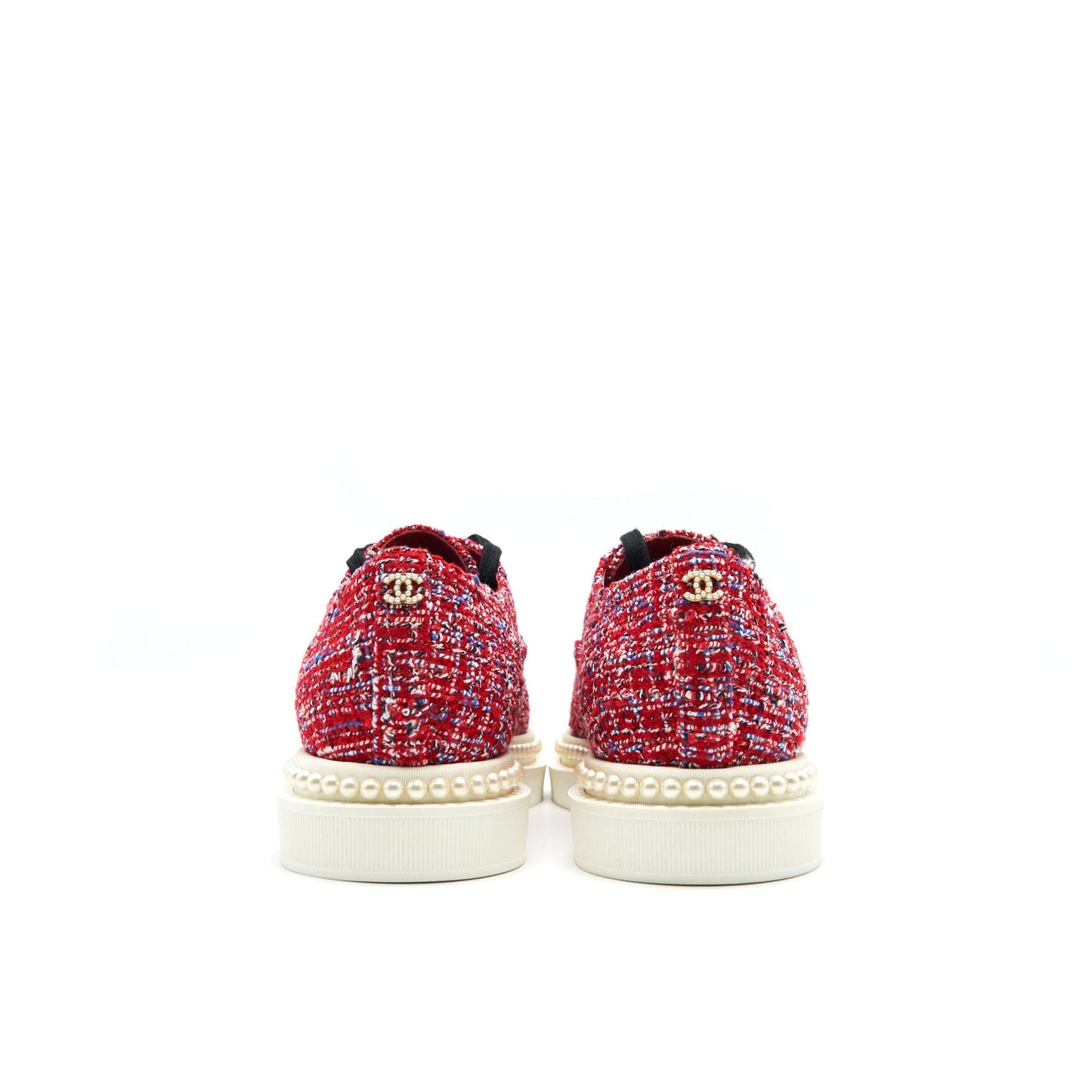 Chanel Red Shoes