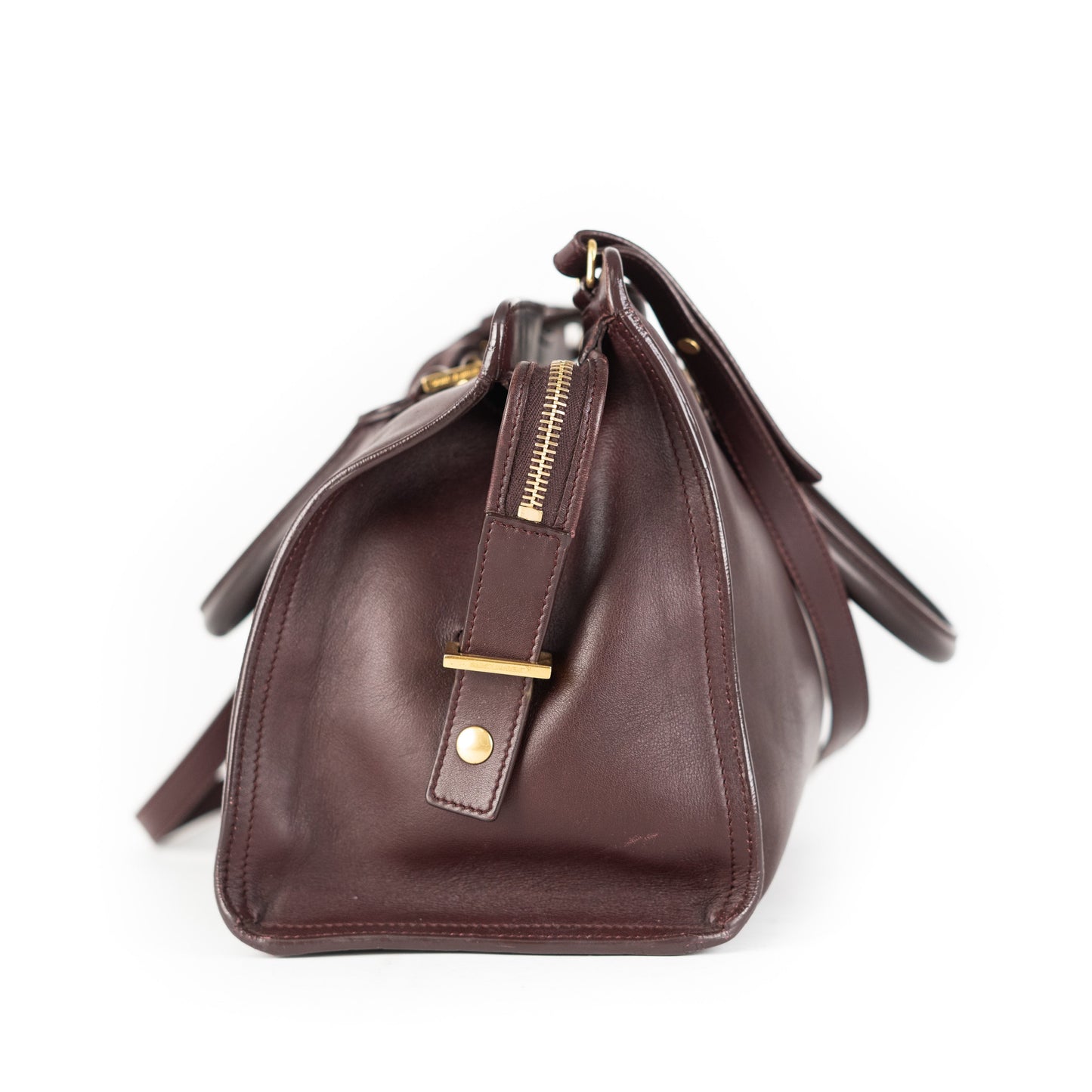 YSL Saint Laurent Cabas Bag Brown Small Tote Bag