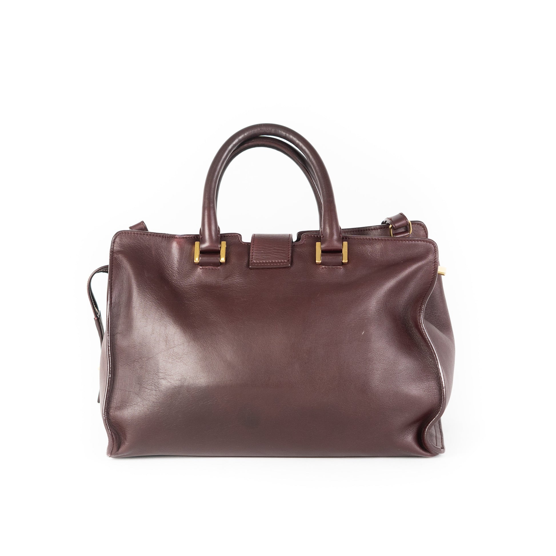 YSL Saint Laurent Cabas Bag Brown Small Tote Bag
