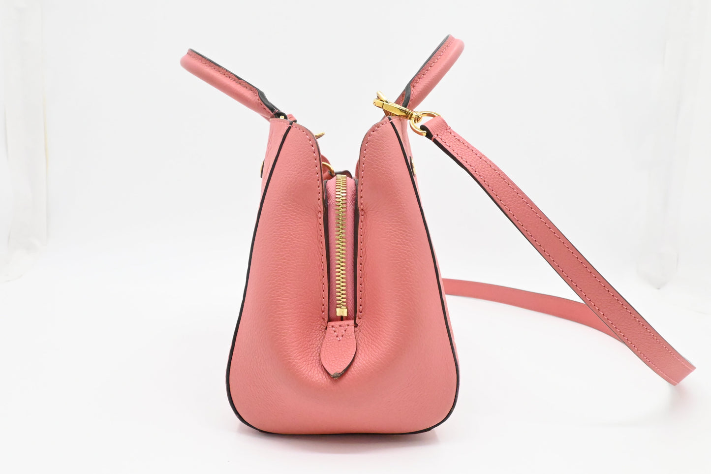 Louis Vuitton Montaigne BB Empreinte Leather Pink Handbag