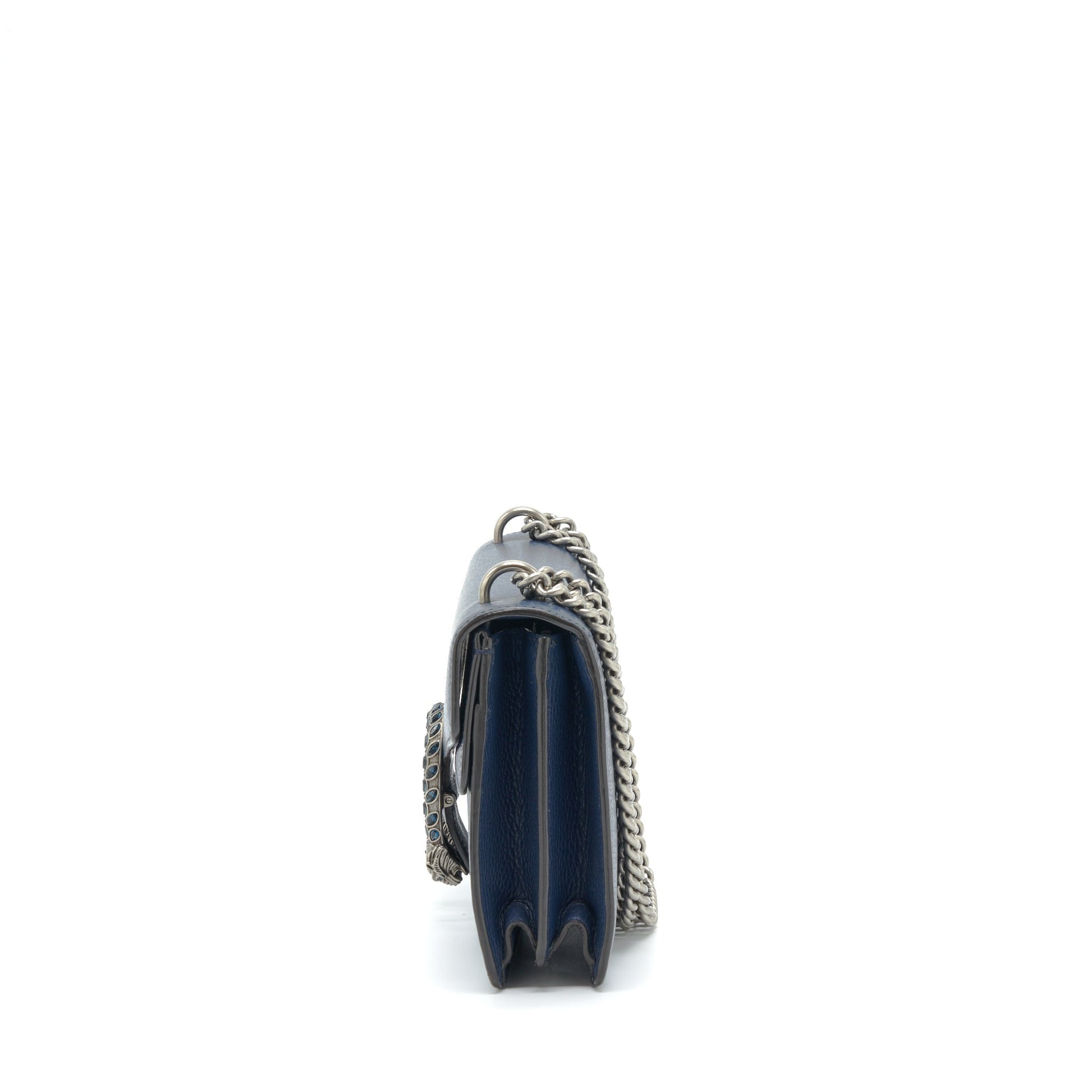 Gucci Dionysus Shoulder Bag Navy Shw Small