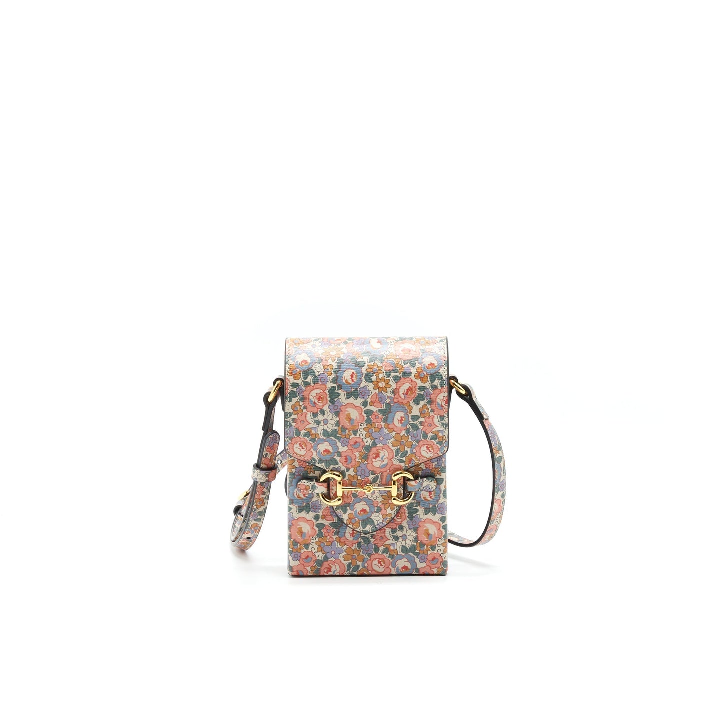 Gucci Liberty Floral Bag In Light And Blue Pink Travel Bag
