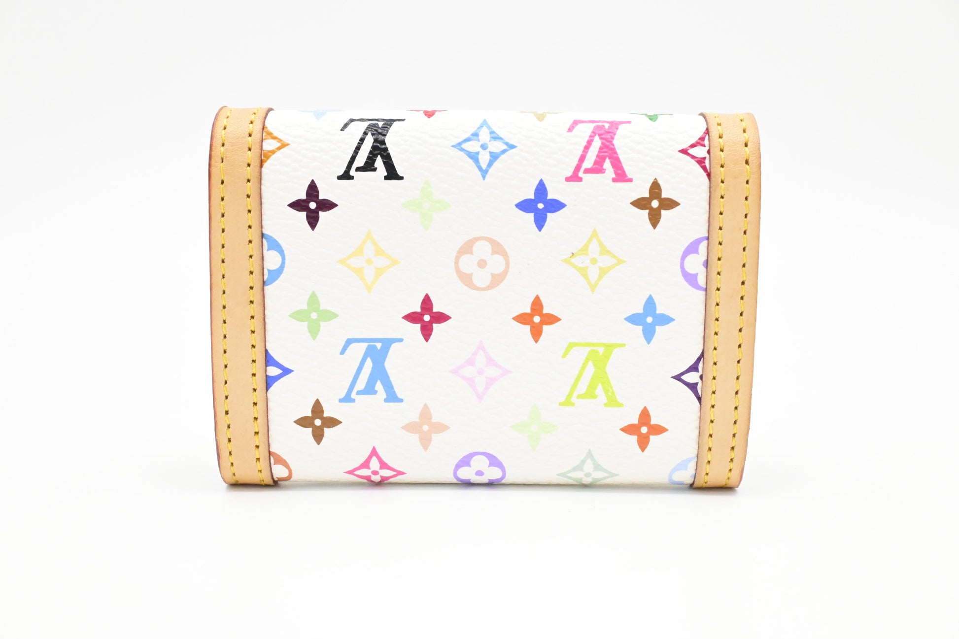 Louis Vuitton Coin Monogram Canvas White Multicolor Handbag