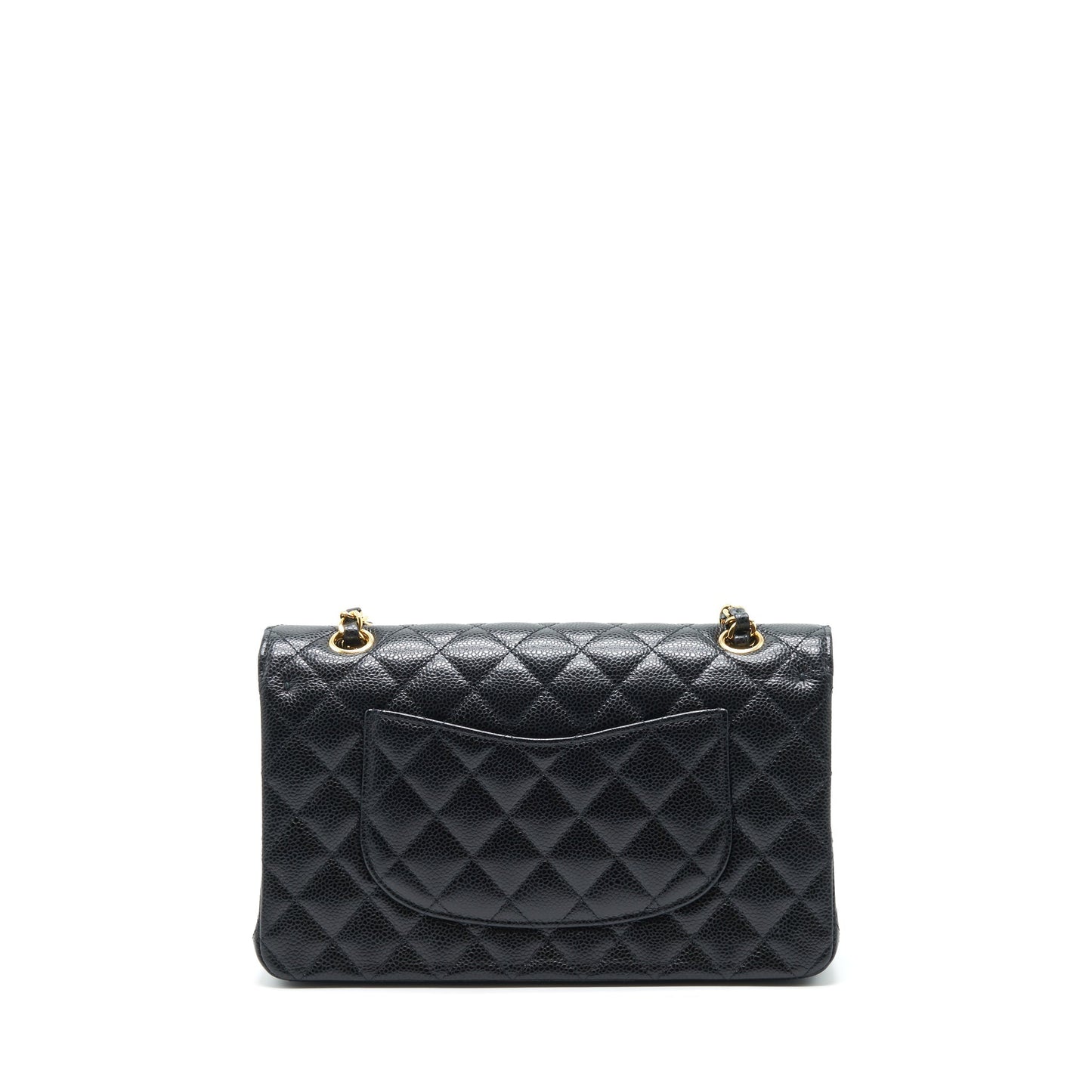 Chanel Classic Flap Caviar GHW Black Shoulder Bag Ghw 2