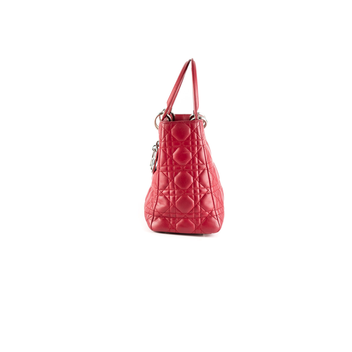 Dior Lady Bag Red Medium Shoulder Bag