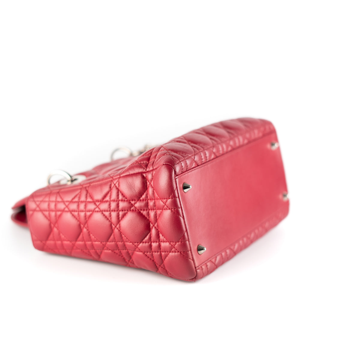 Dior Lady Bag Red Medium Shoulder Bag