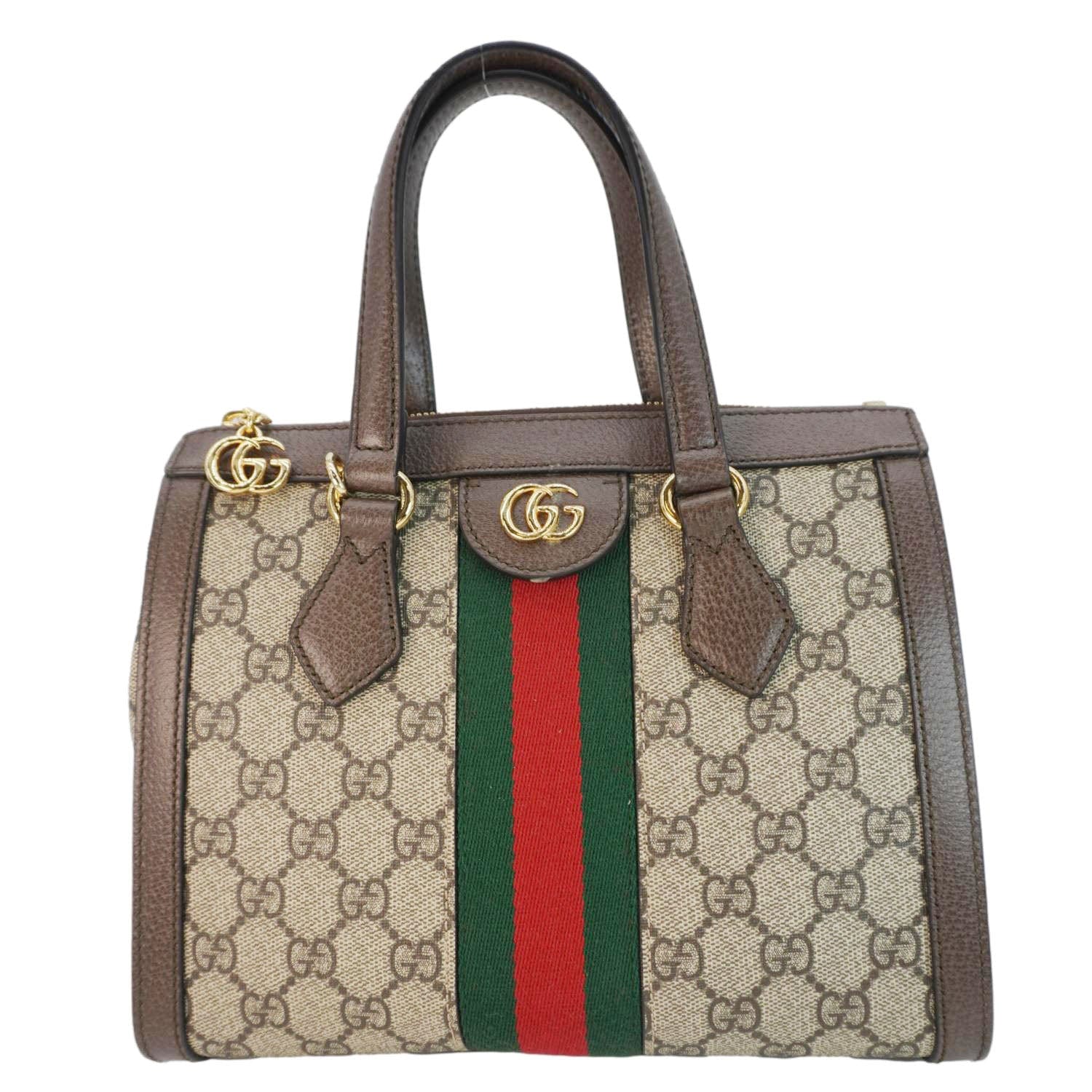 Gucci Ophidia Supreme Tote Bag Canvas Beige Tote 547551
