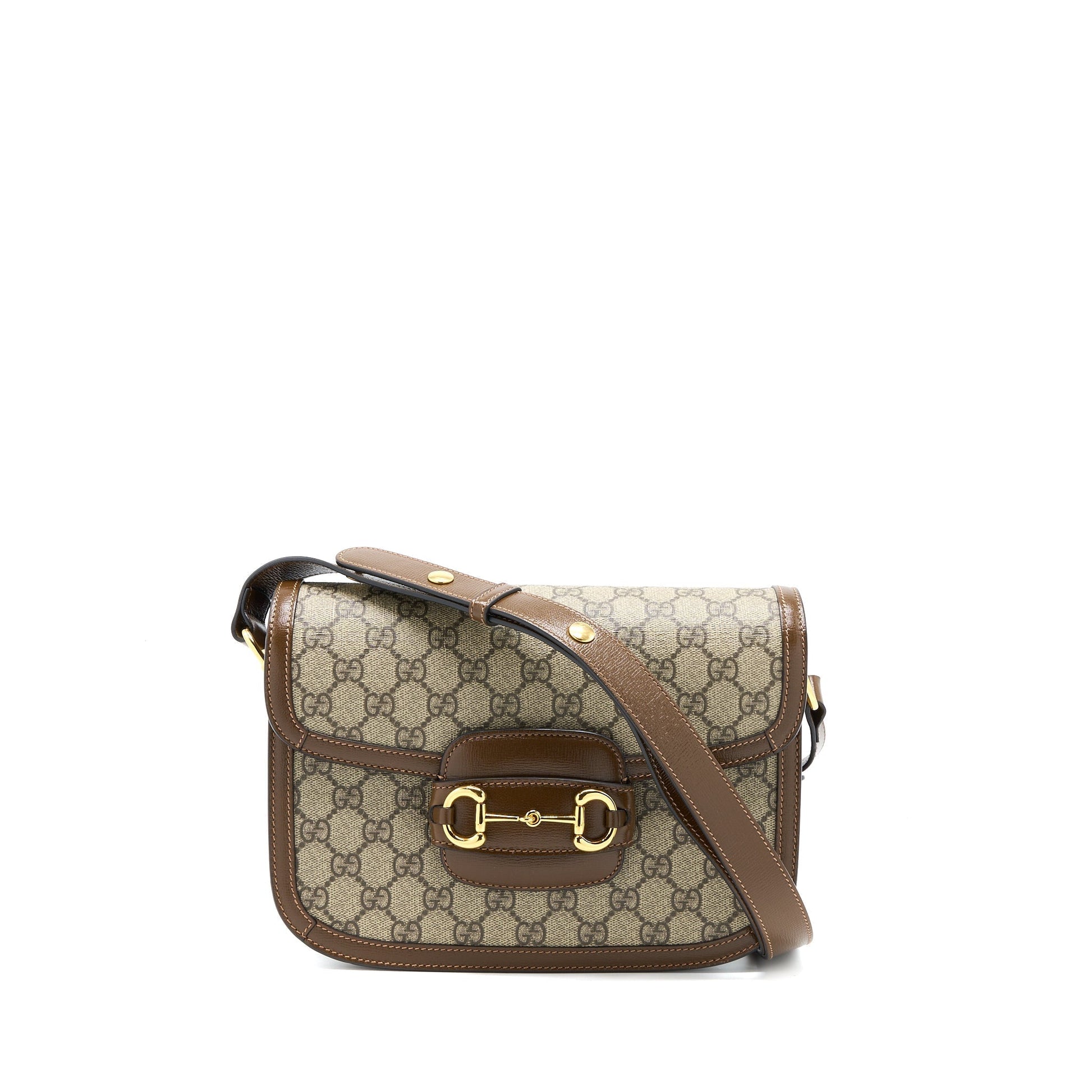 Gucci Horsebit Shoulder Bag Supreme Ghw 1