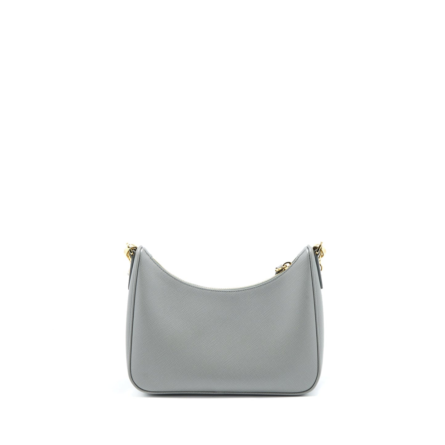 Prada Re Edition Saffiano Grey Handbag Travel Bag