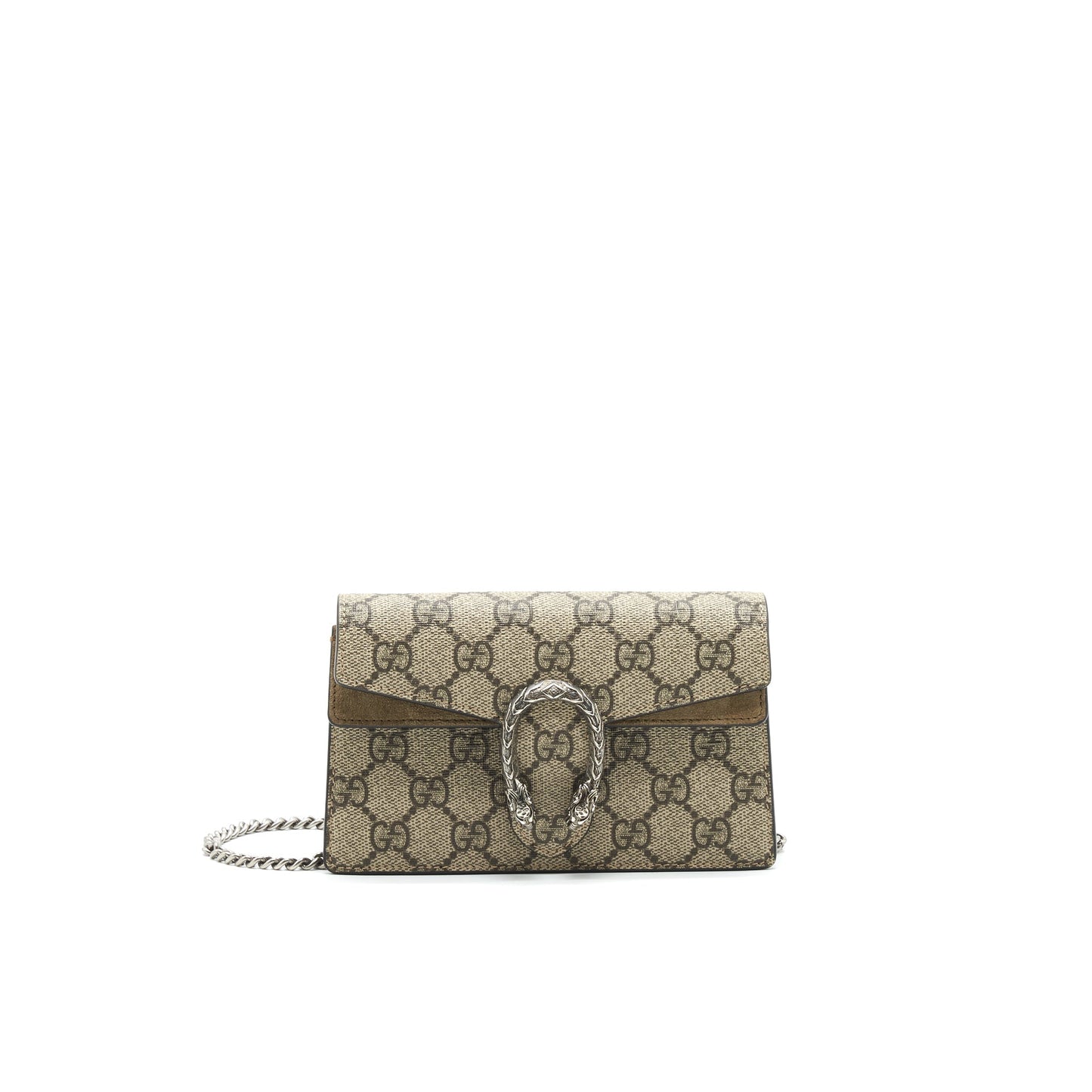 Gucci Dionysus Supreme Super Crossbody Bag Beige Mini