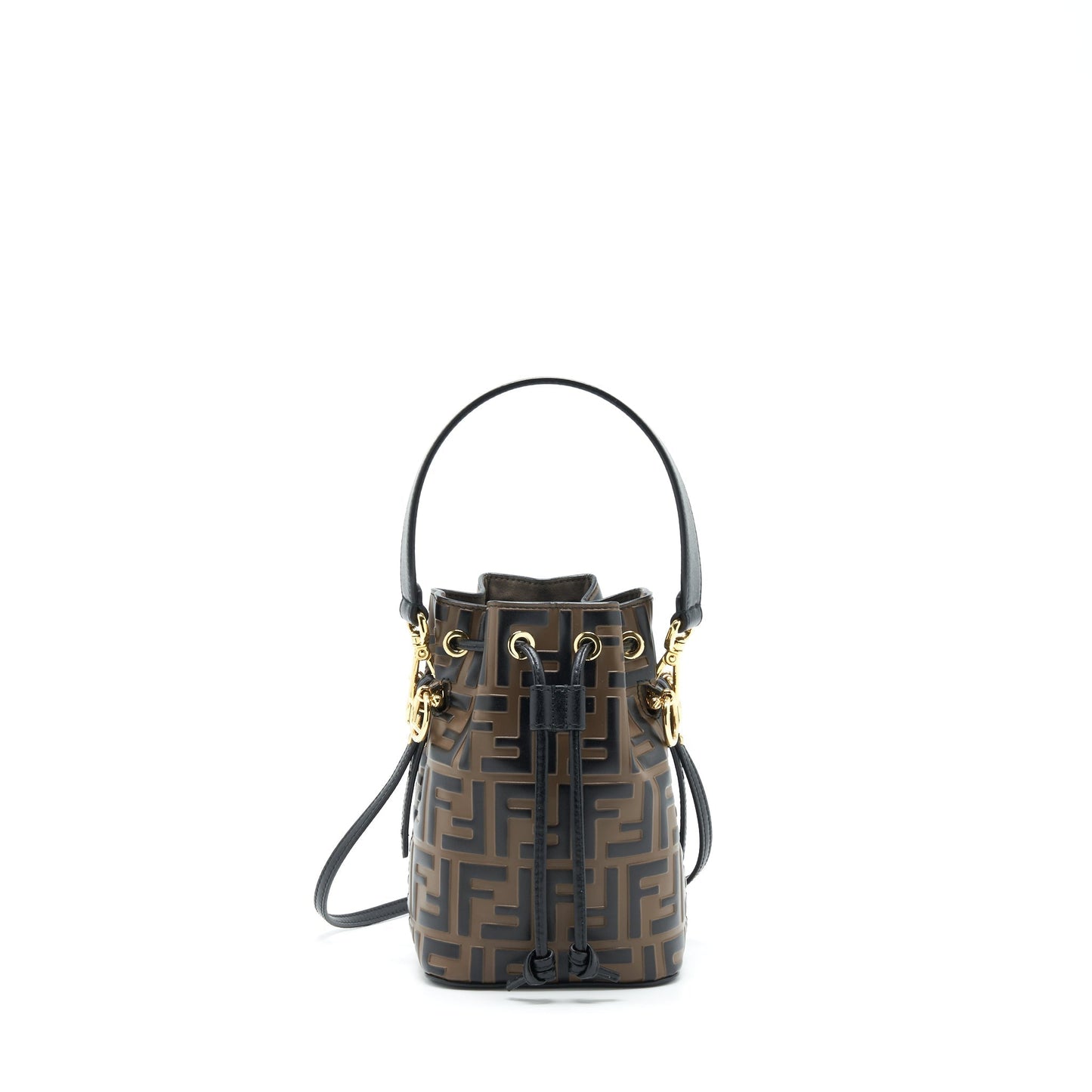 Fendi Mon Tresor Brown Mini Bucket Bucket Bag