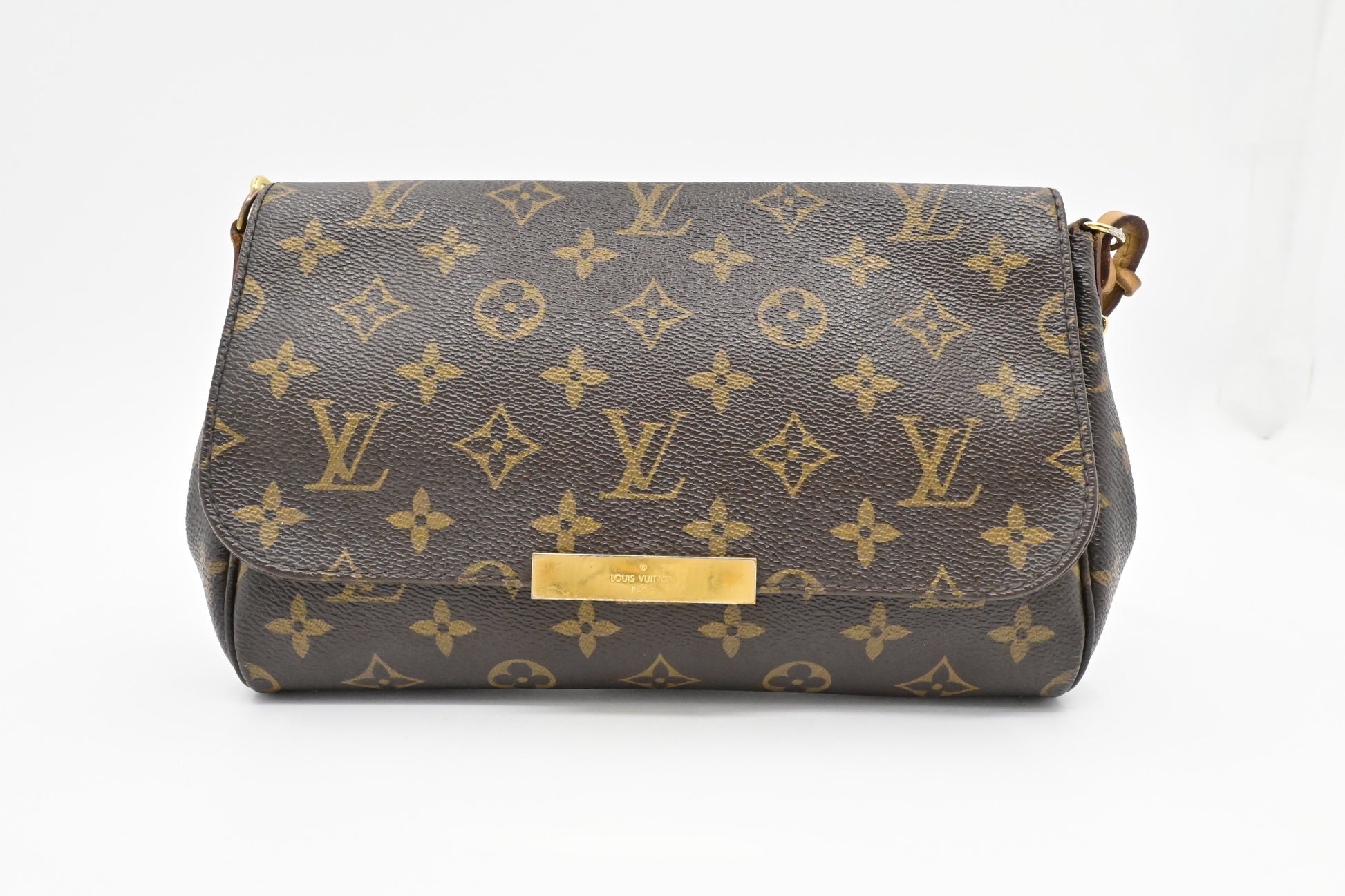 Louis Vuitton Favorite MM Monogram Canvas Handbag Canvas 3