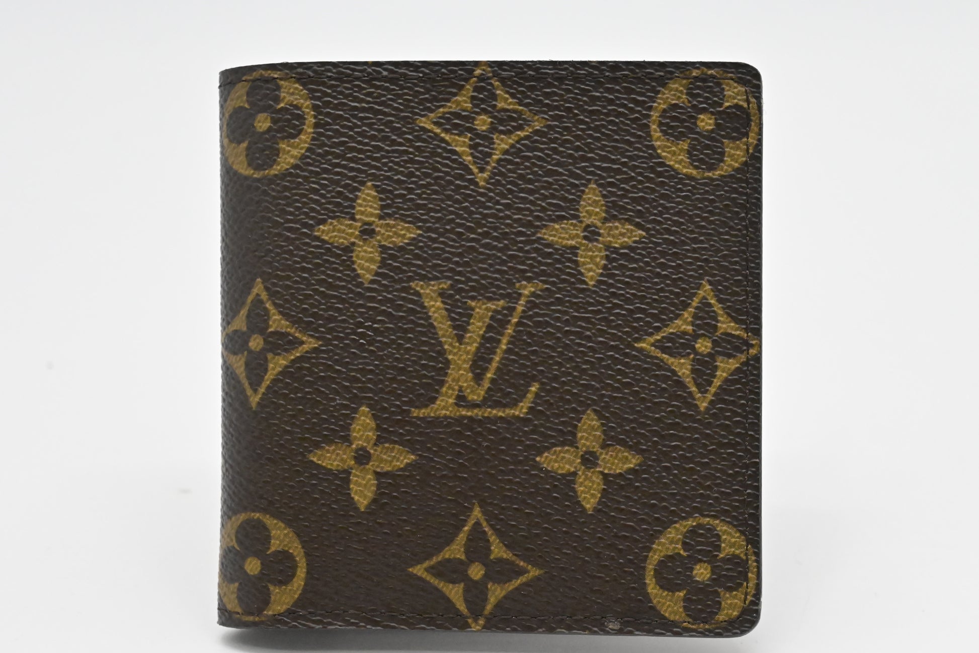 Louis Vuitton Bifold Monogram Canvas Wallet Case Canvas 4