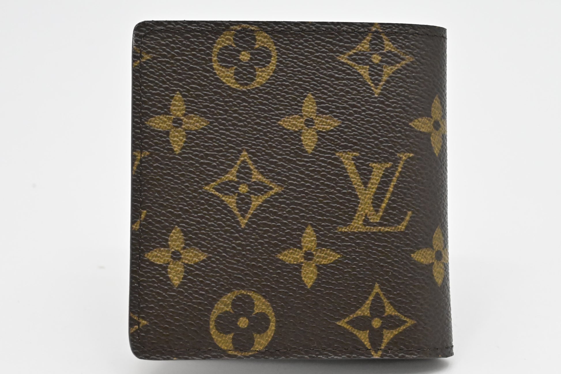 Louis Vuitton Bifold Monogram Canvas Wallet Case Canvas 4